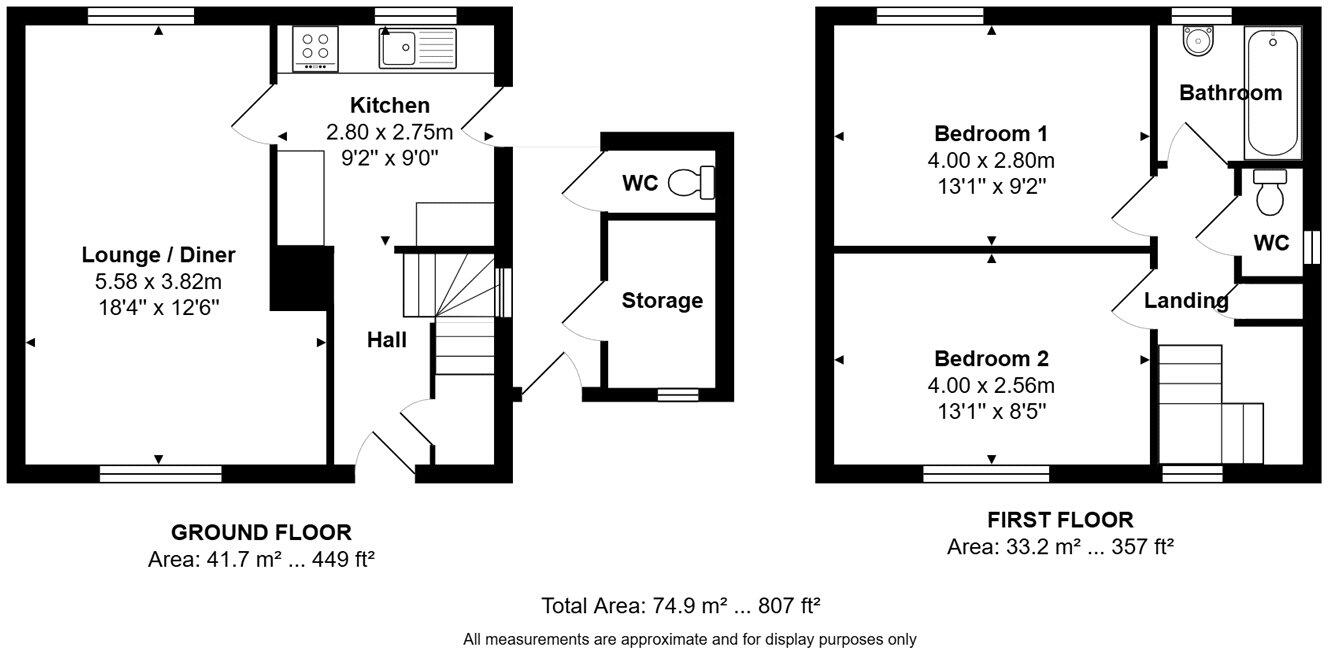 Poole Lane, Kinson, Bournemouth, BH11 floorplan