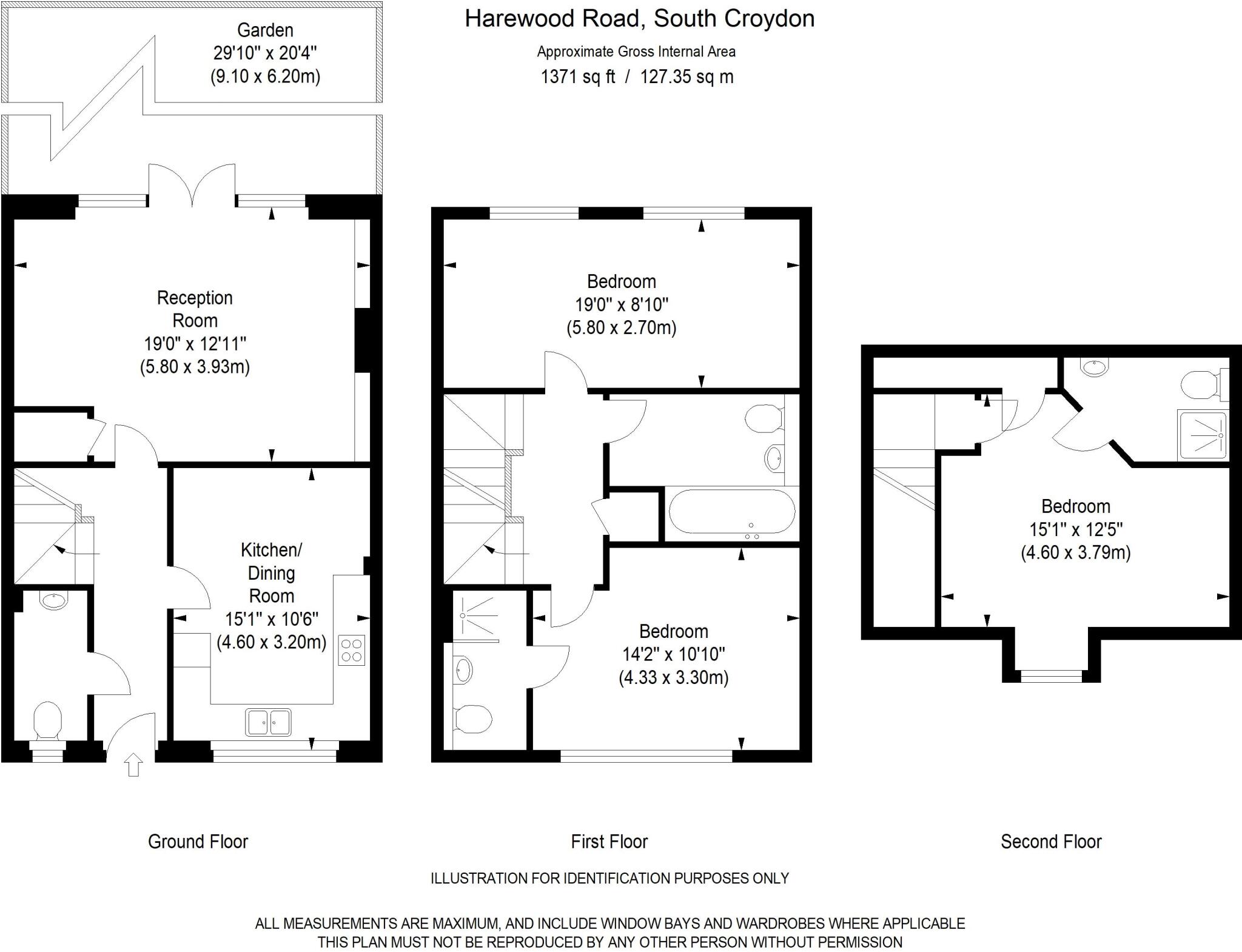 Harewood Road, South Croydon floorplan