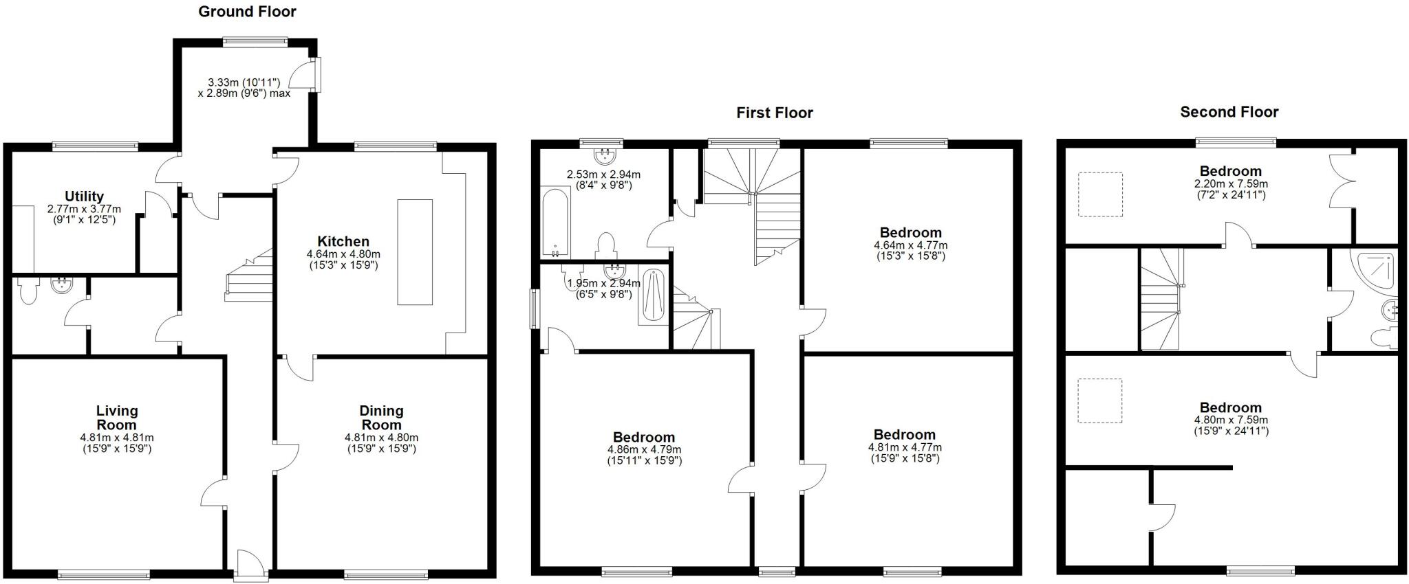 Portgate House, Stagshaw, Hexham, Northumberland, NE46 floorplan