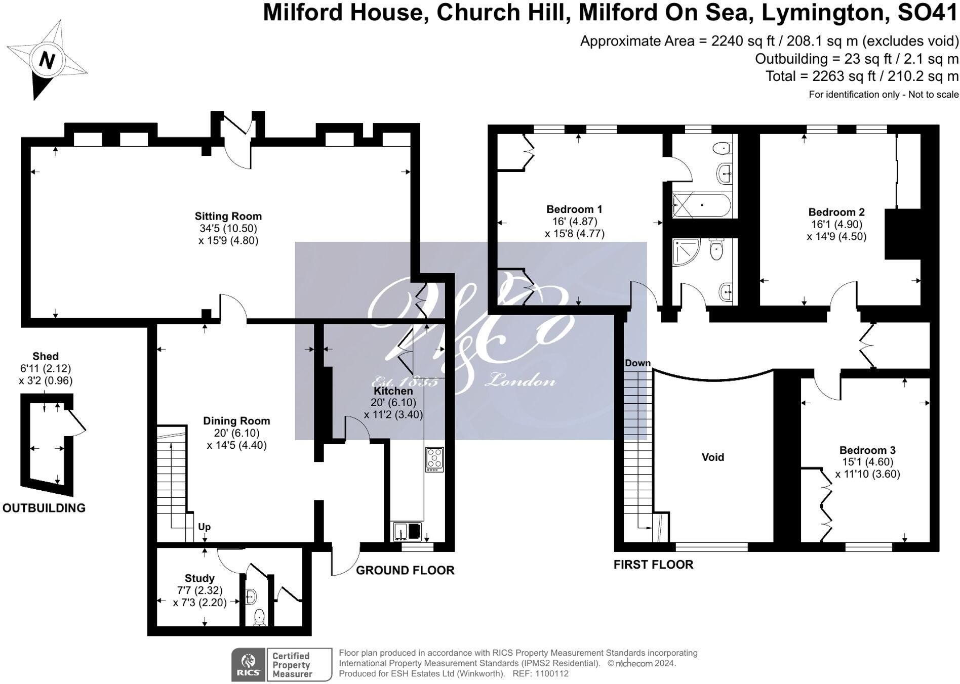 Church Hill, Milford On Sea, SO41 floorplan