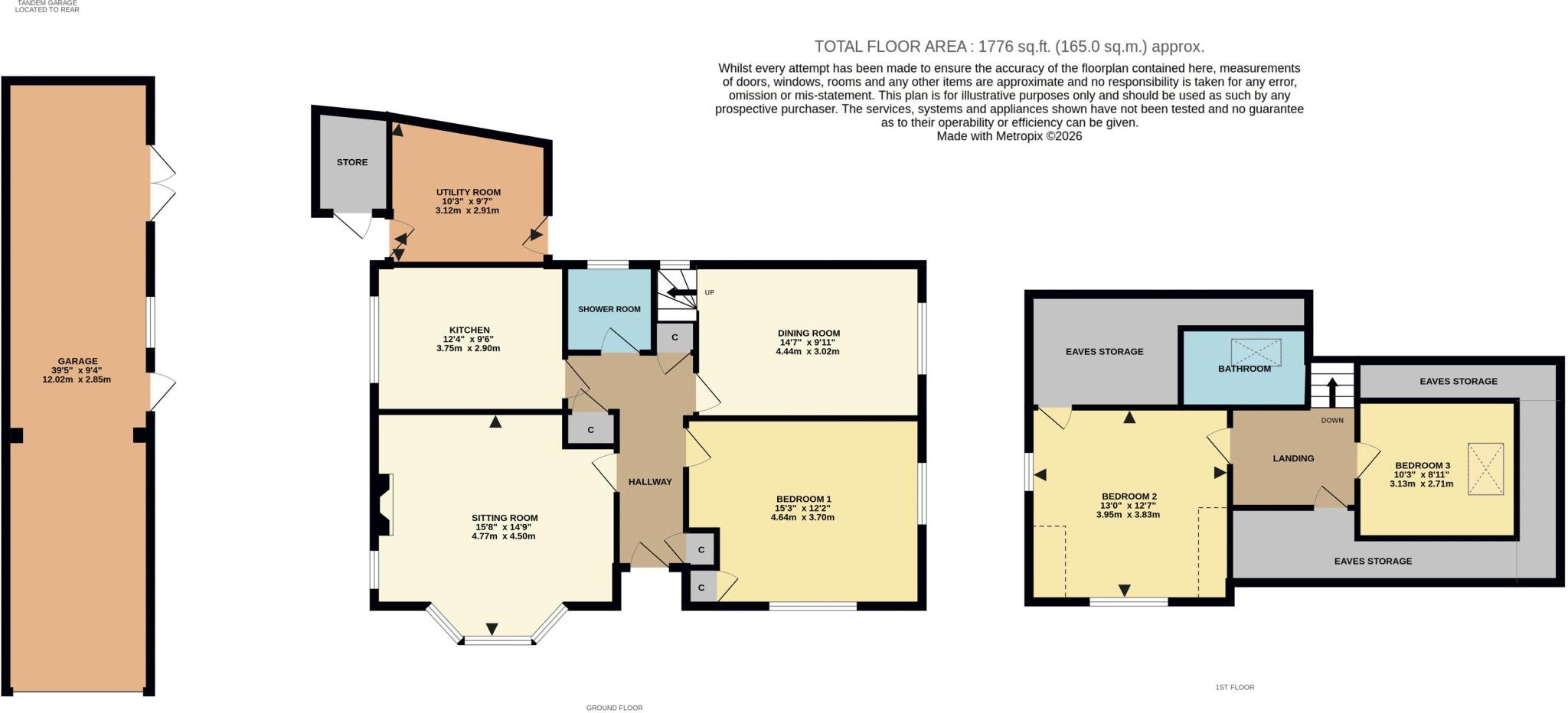 Hillside, Banstead floorplan