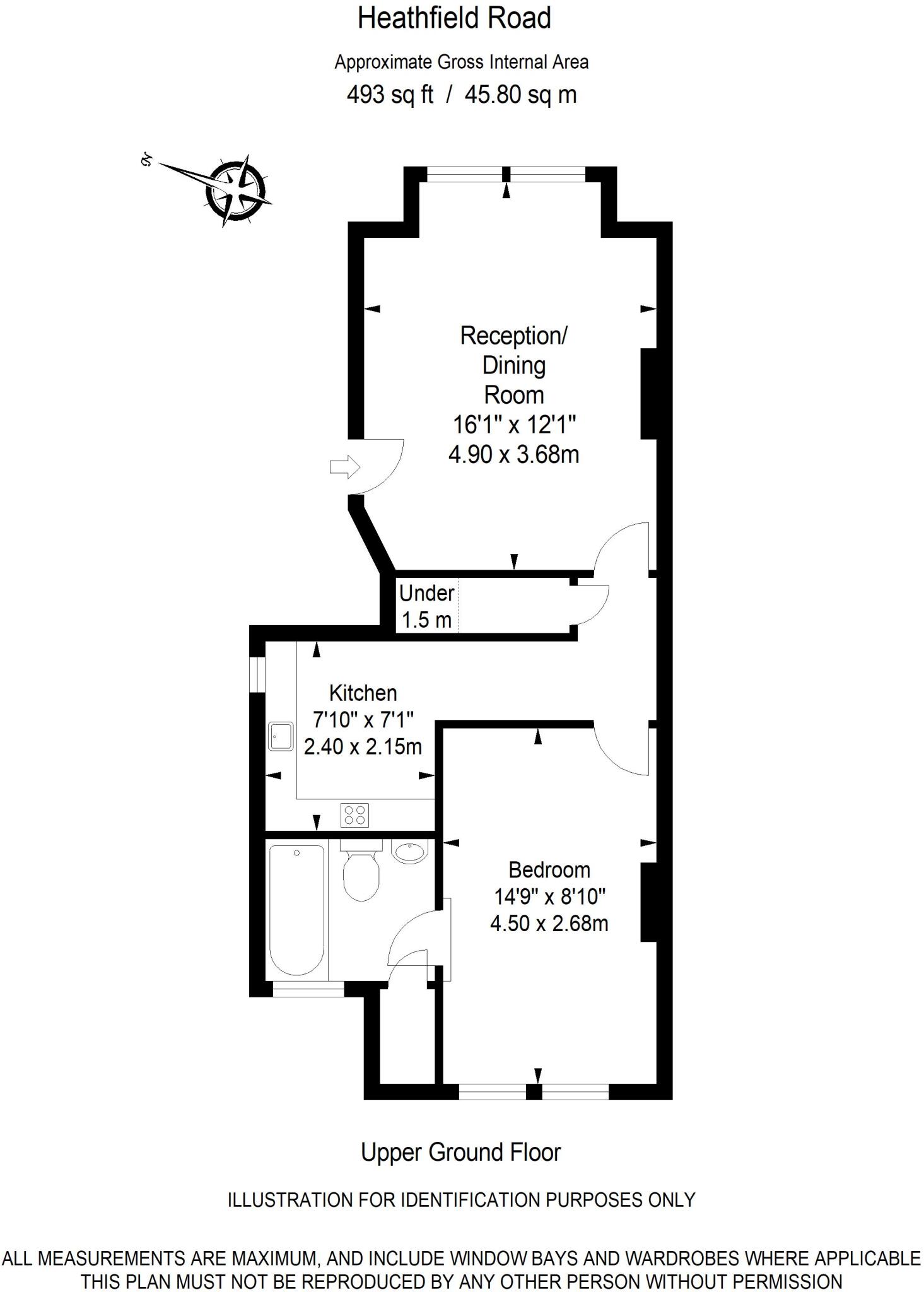 Heathfield Road, South Croydon floorplan