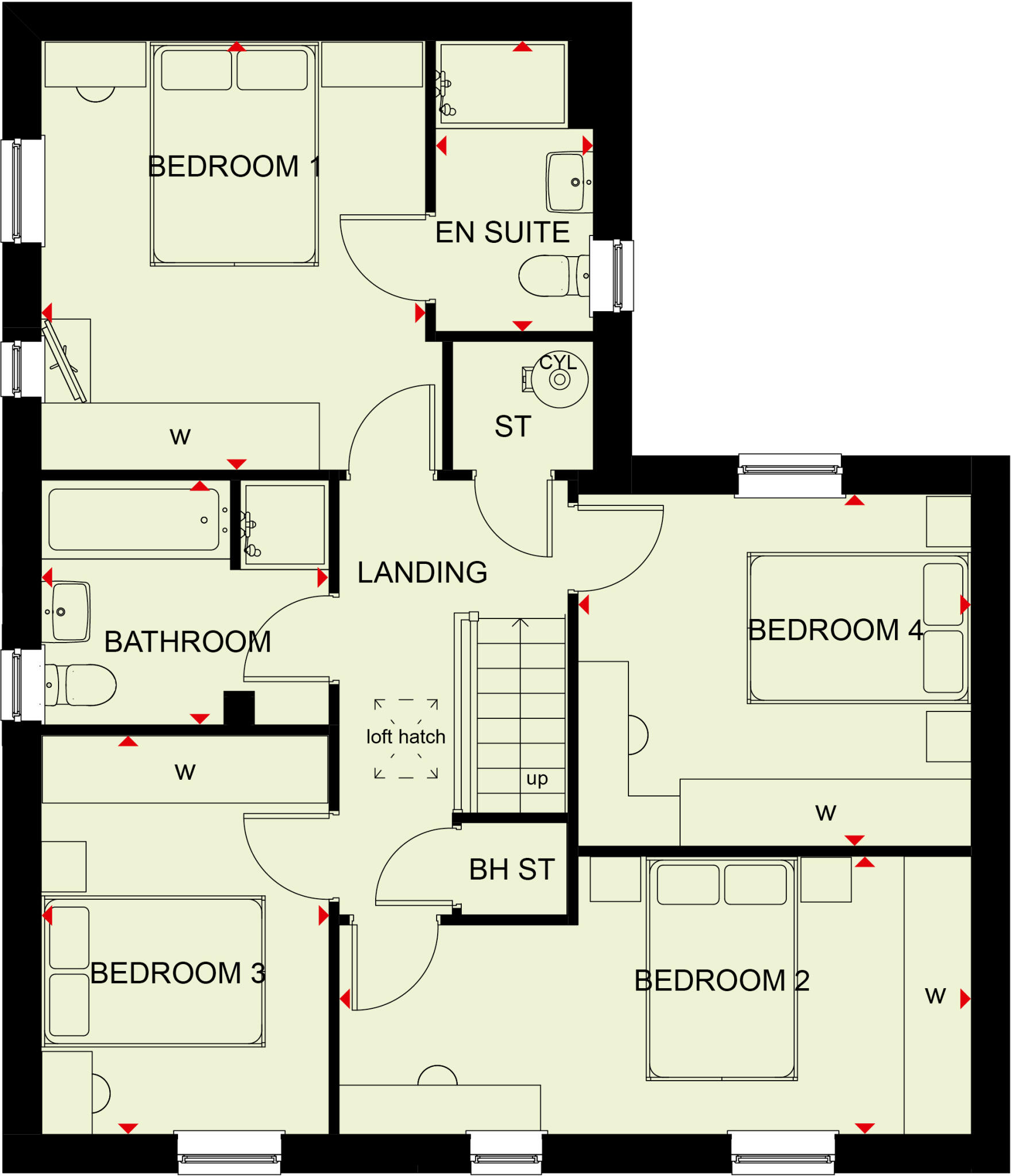 White Post, Stratton-on-the-Fosse, Midsomer Norton, Somerset, BA3 4QA floorplan