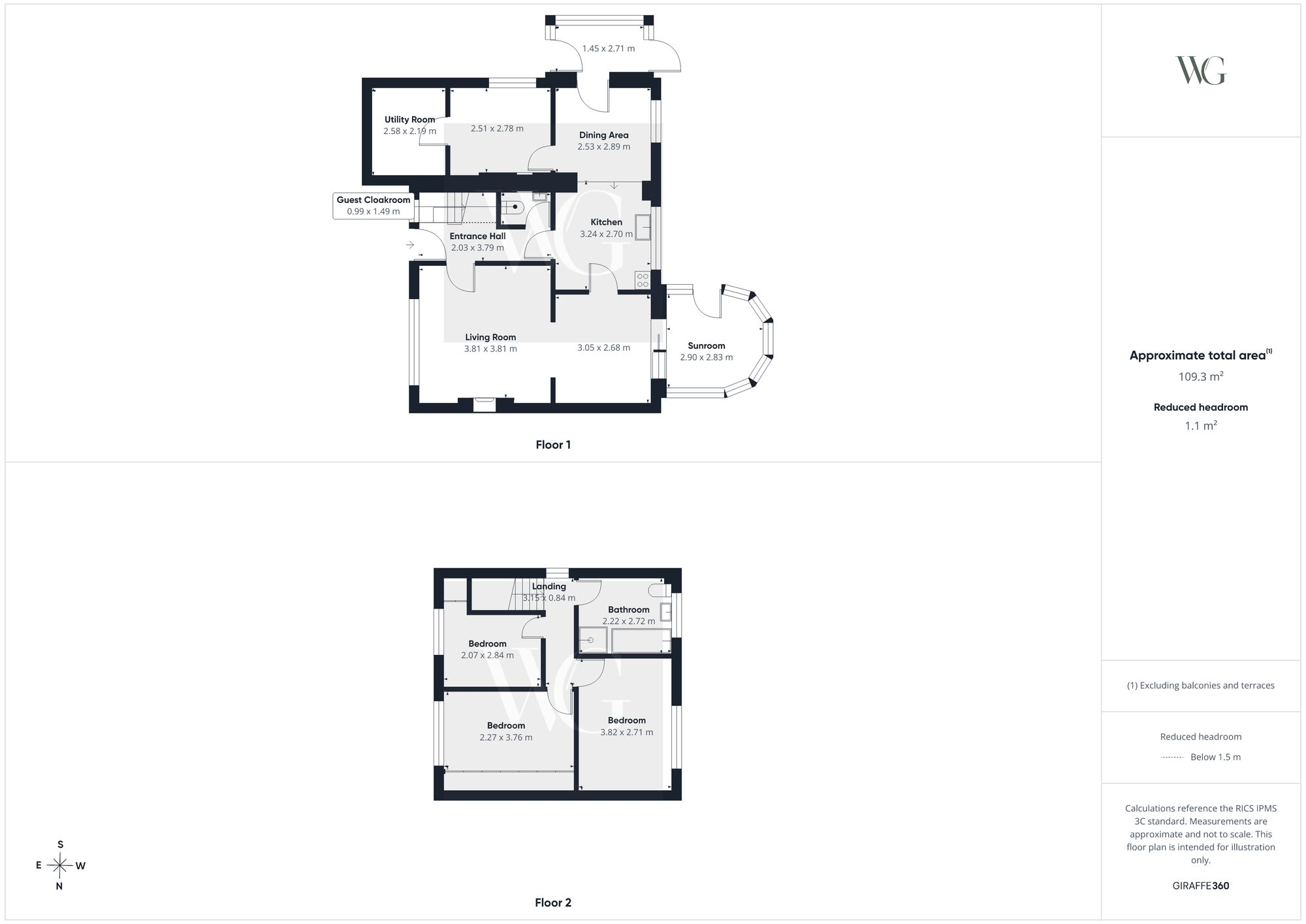 2 Rutland Place, Helmsley, York, YO62 5HP floorplan