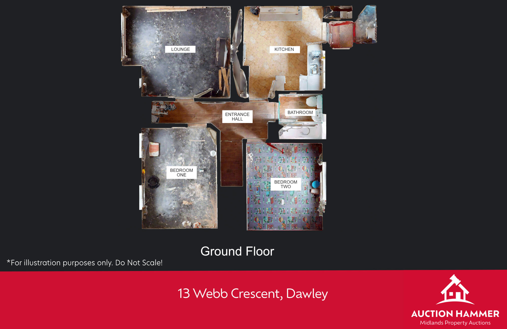 13 Webb Crescent, Dawley, Telford, Shropshire TF4 3DP floorplan
