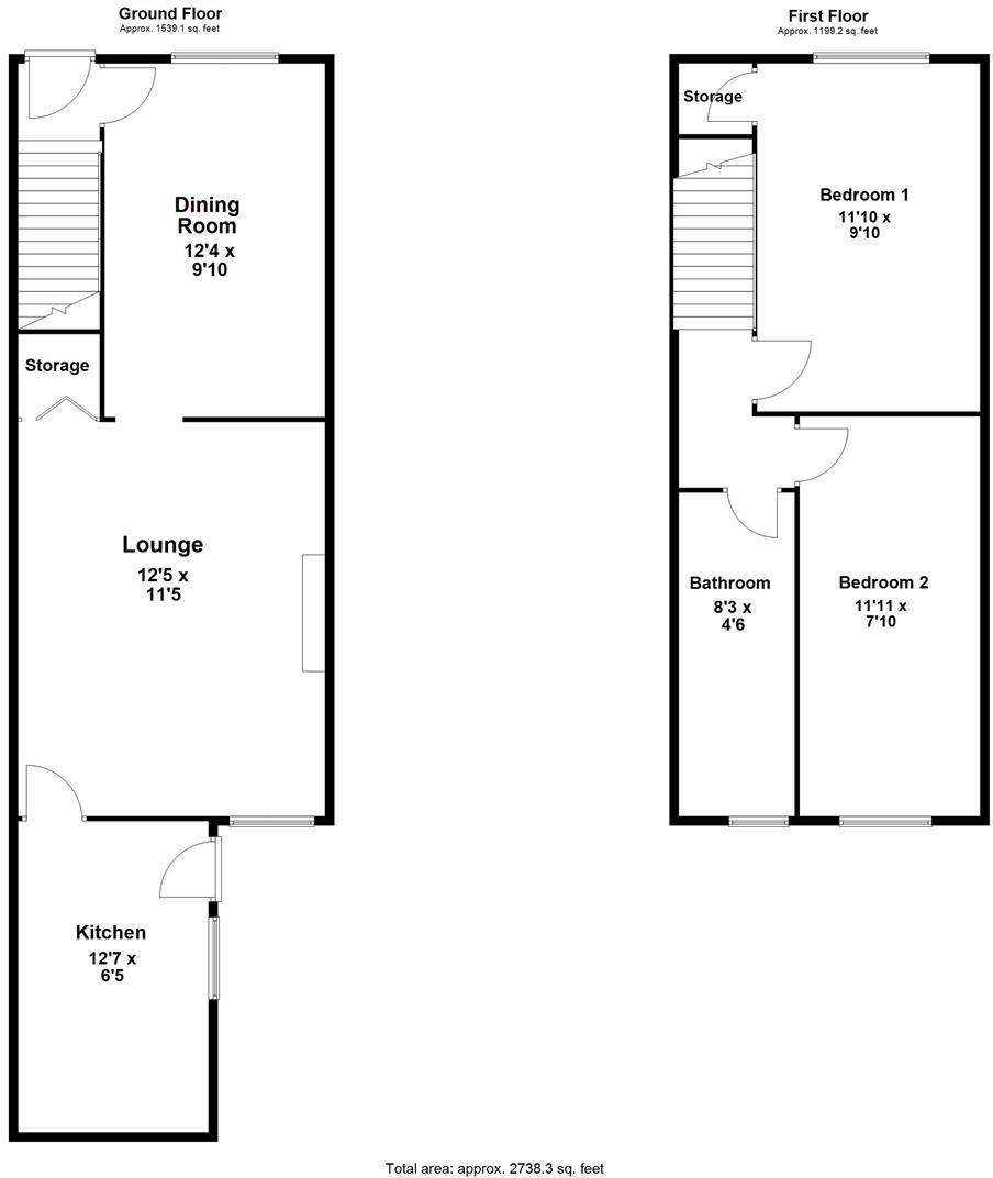 Coronation Avenue, Rothwell, Kettering floorplan