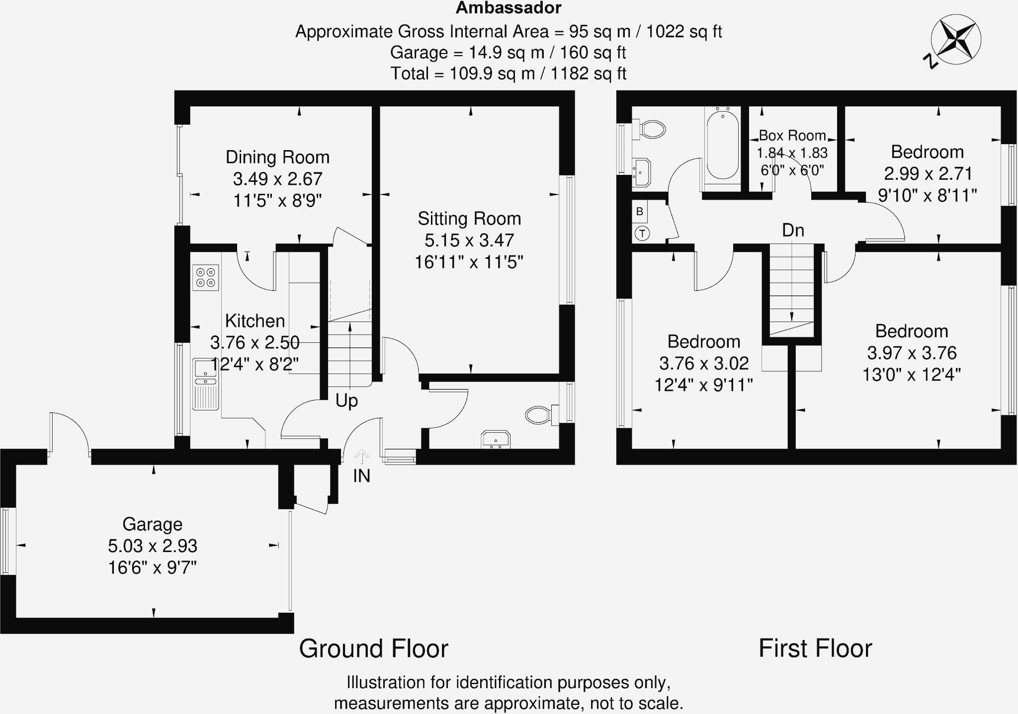 Ambassador, Bracknell floorplan
