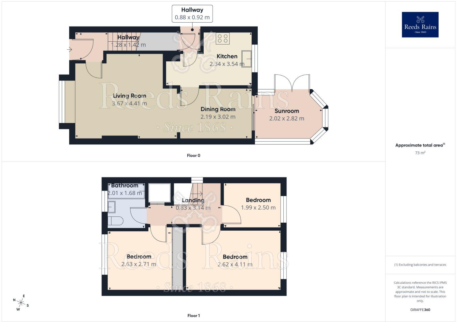 Birk Lane, Morley, Leeds, West Yorkshire, LS27 floorplan