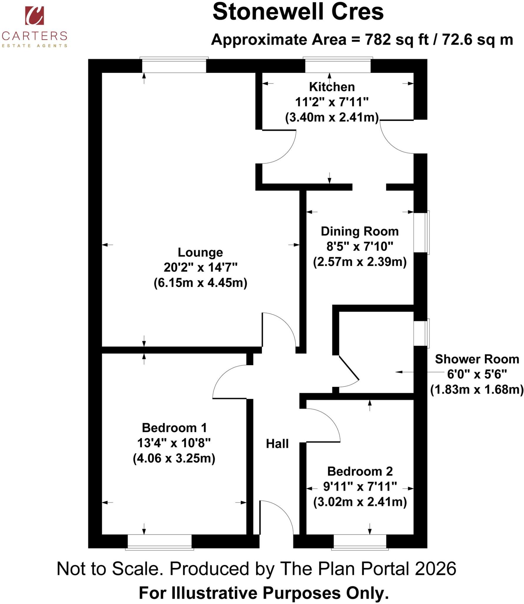 Stonewell Crescent, Nuneaton, CV11 floorplan
