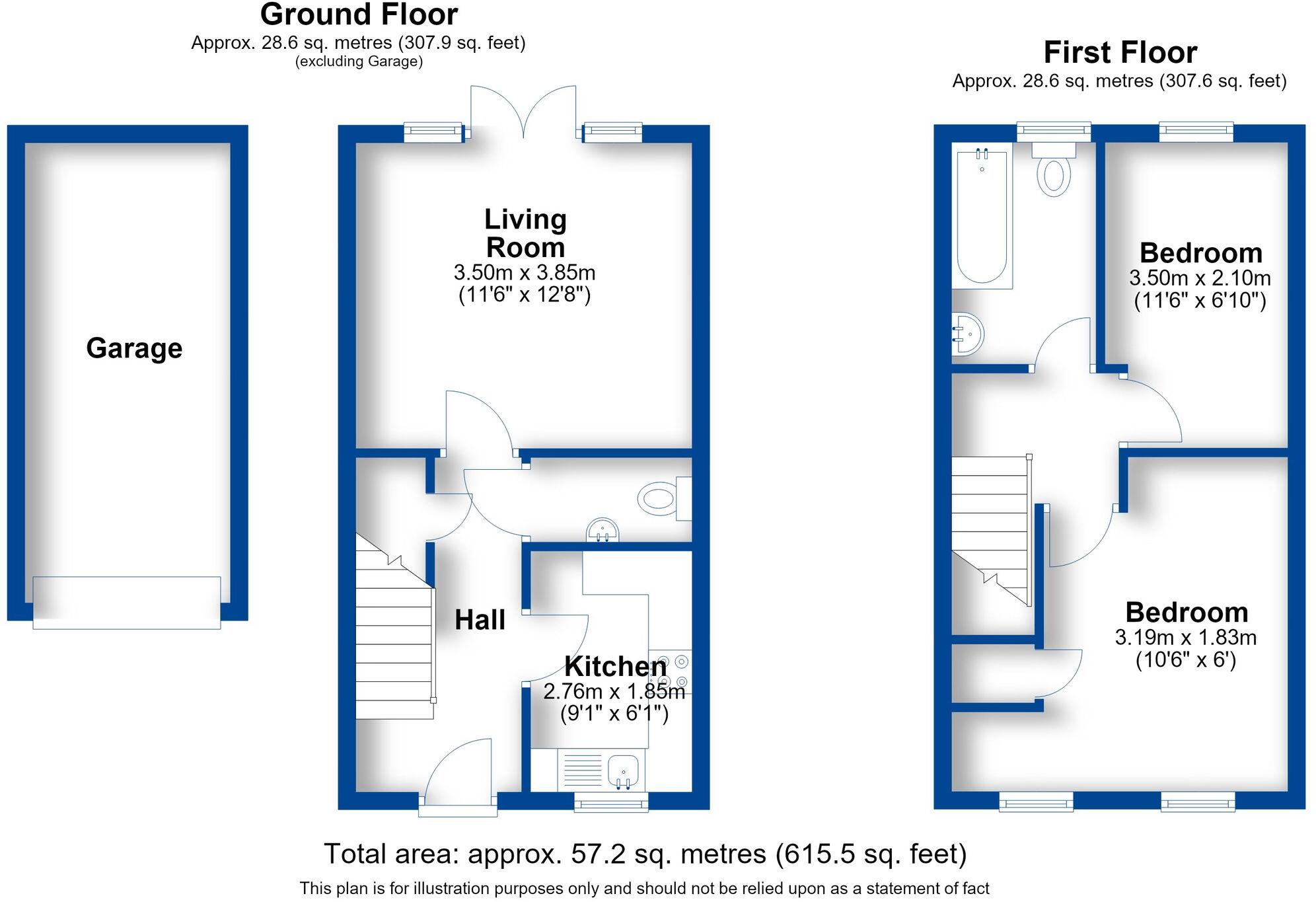 Parolles Close, Heathcote, Warwick ,CV34 floorplan