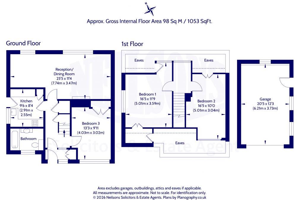 114 Redford Loan, Edinburgh, EH13 0AT floorplan