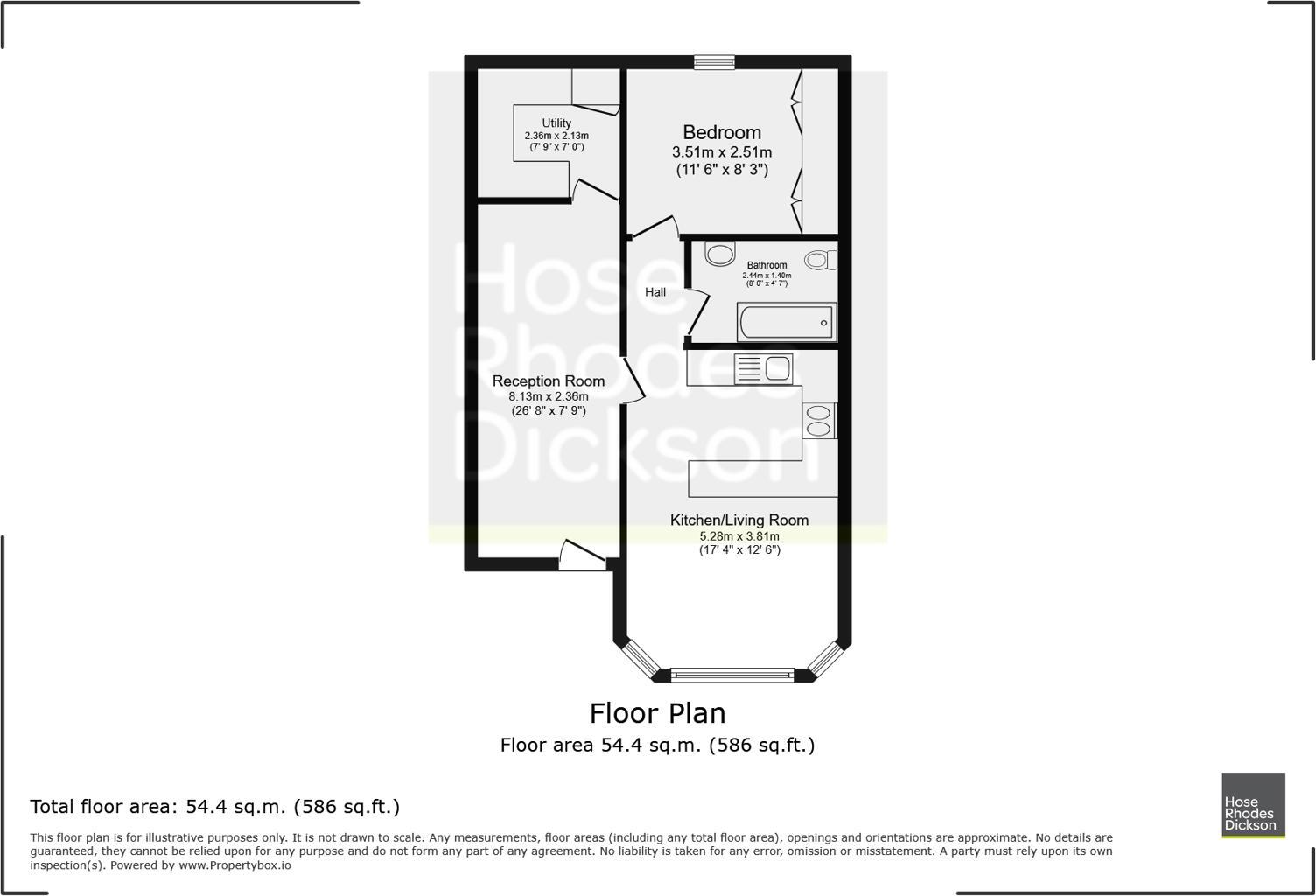 Weston Road, Cowes, Isle of Wight floorplan