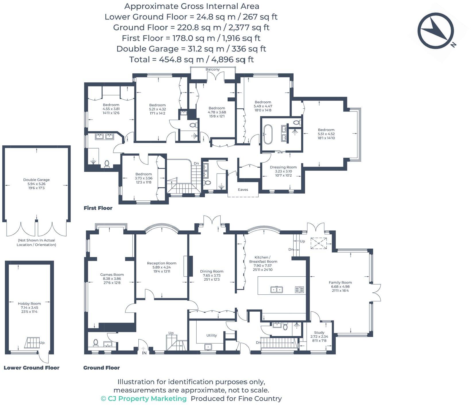 Sandpit Lane, St. Albans, AL1 floorplan