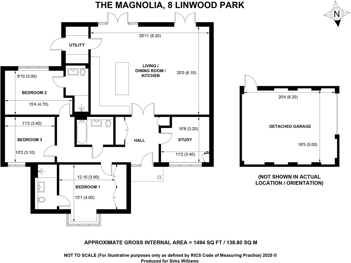 8 Linwood Park, Fontwell floorplan
