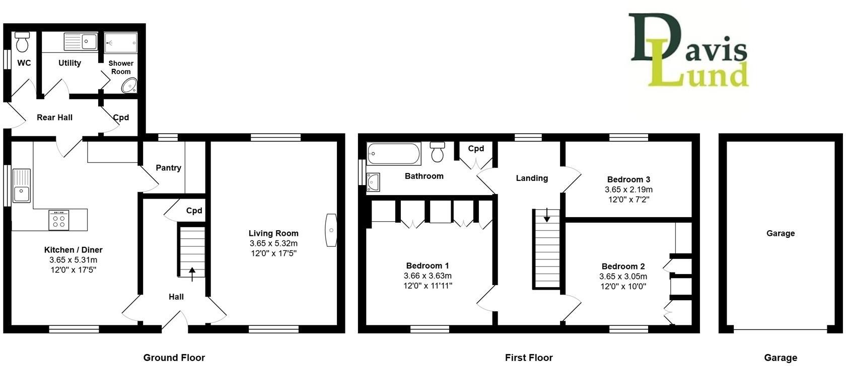 St. Giles Close, Thirsk floorplan