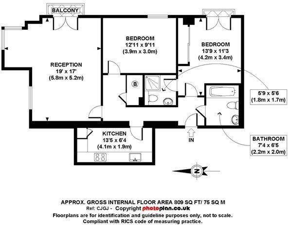 9 Albert Embankment, Vauxhall, London, SE1 floorplan