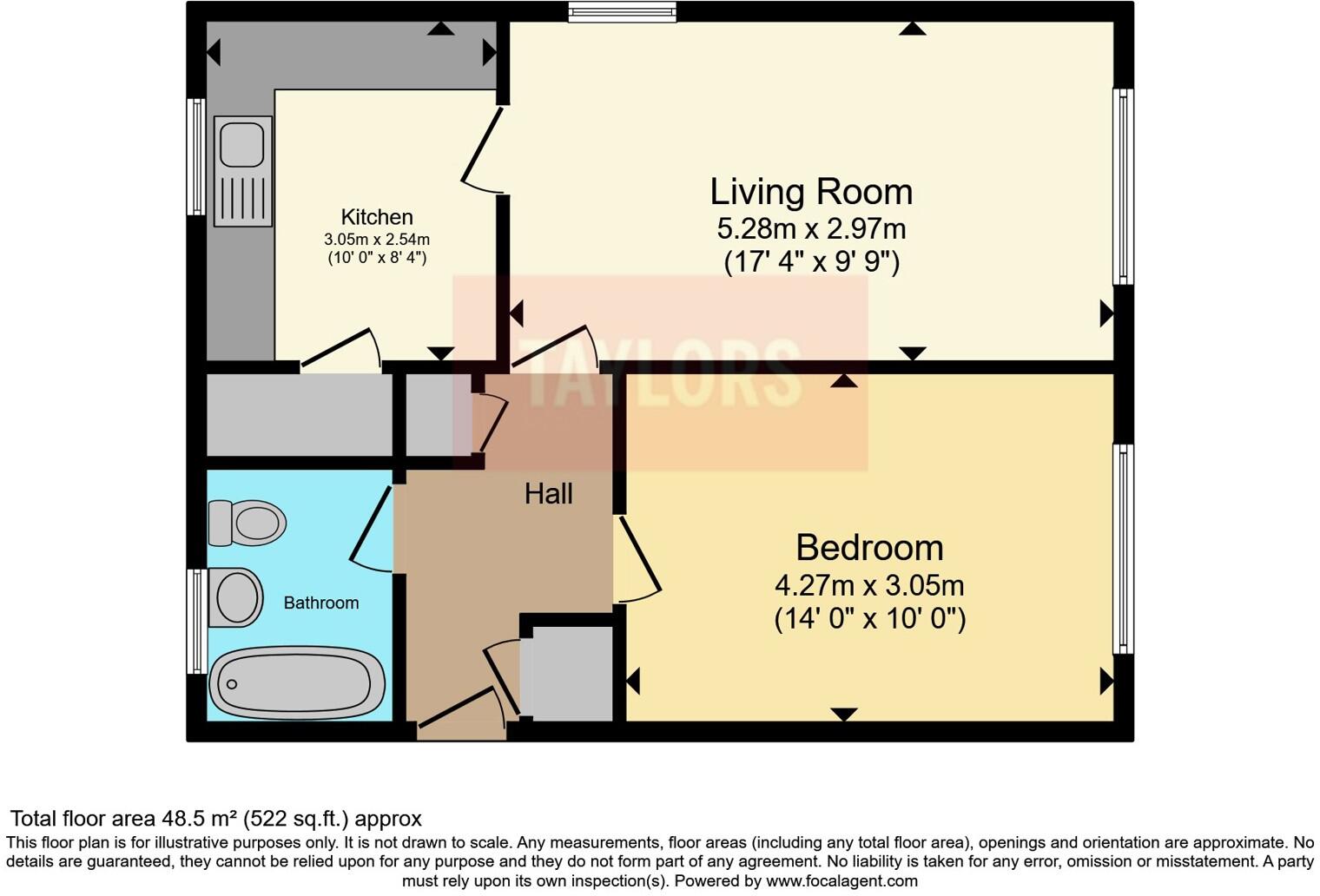 Selbourne Road, LUTON, Bedfordshire, LU4 floorplan