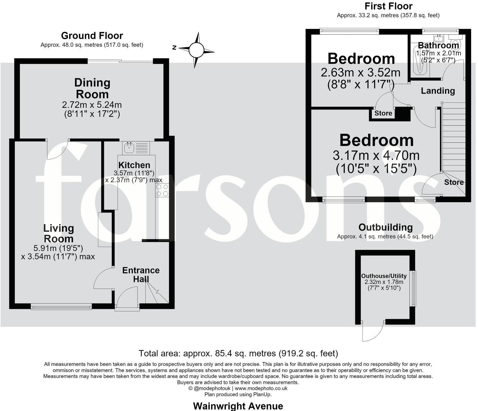 Wainwright Avenue, Hutton, CM13 floorplan