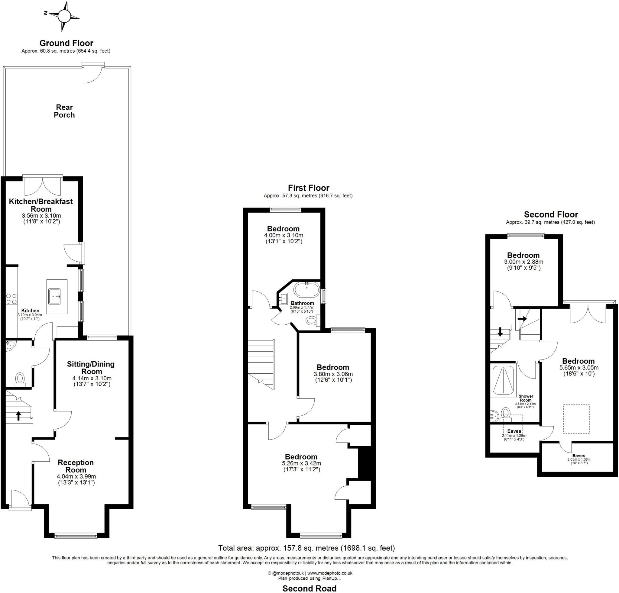 Second Avenue, London, SW14 floorplan