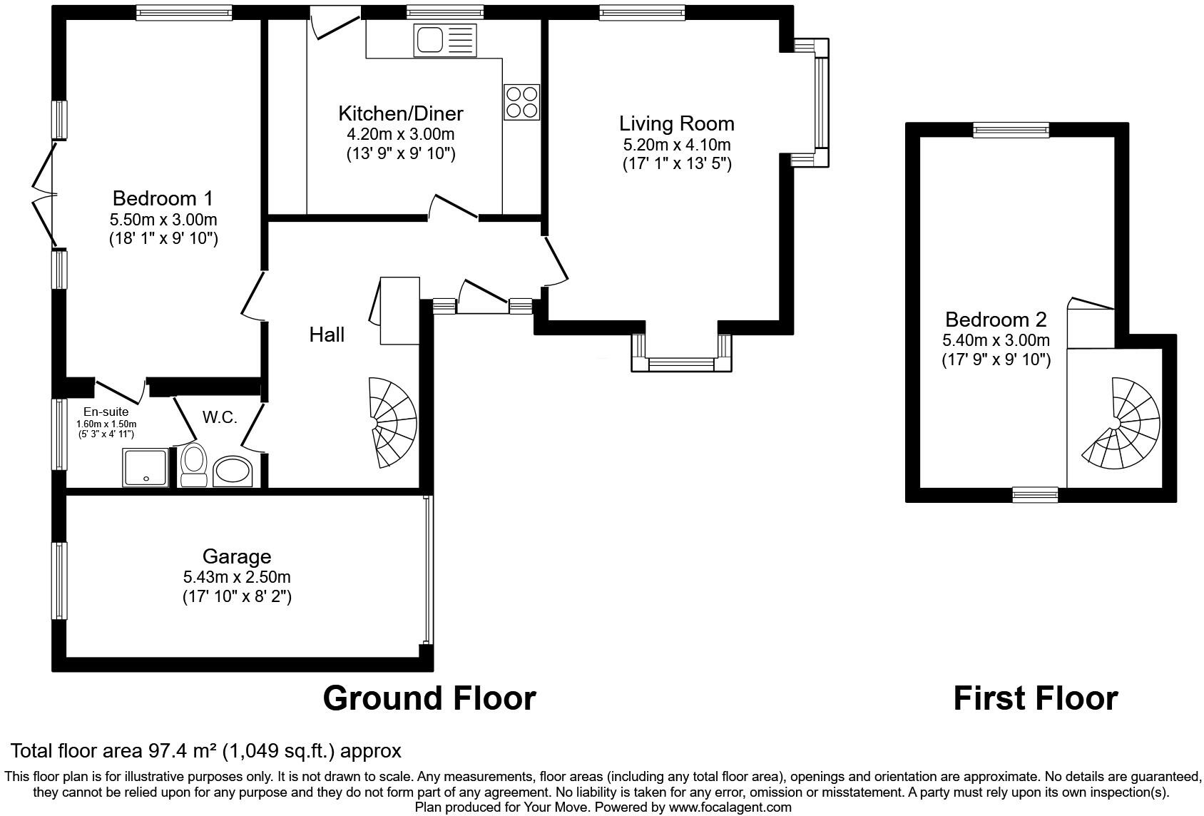 Millfield Court, Broom Lane, Whickham, NE16 floorplan