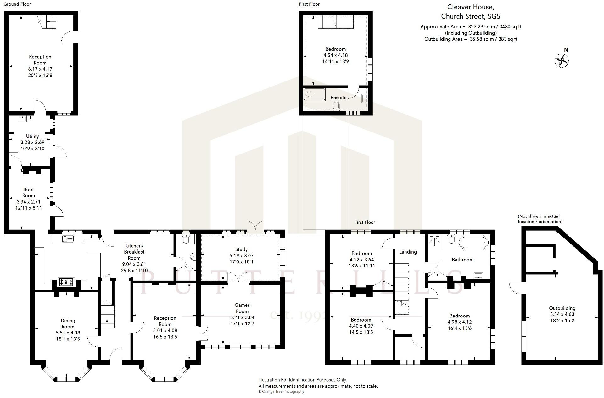 Cleaver House, Church Street, Shillington floorplan