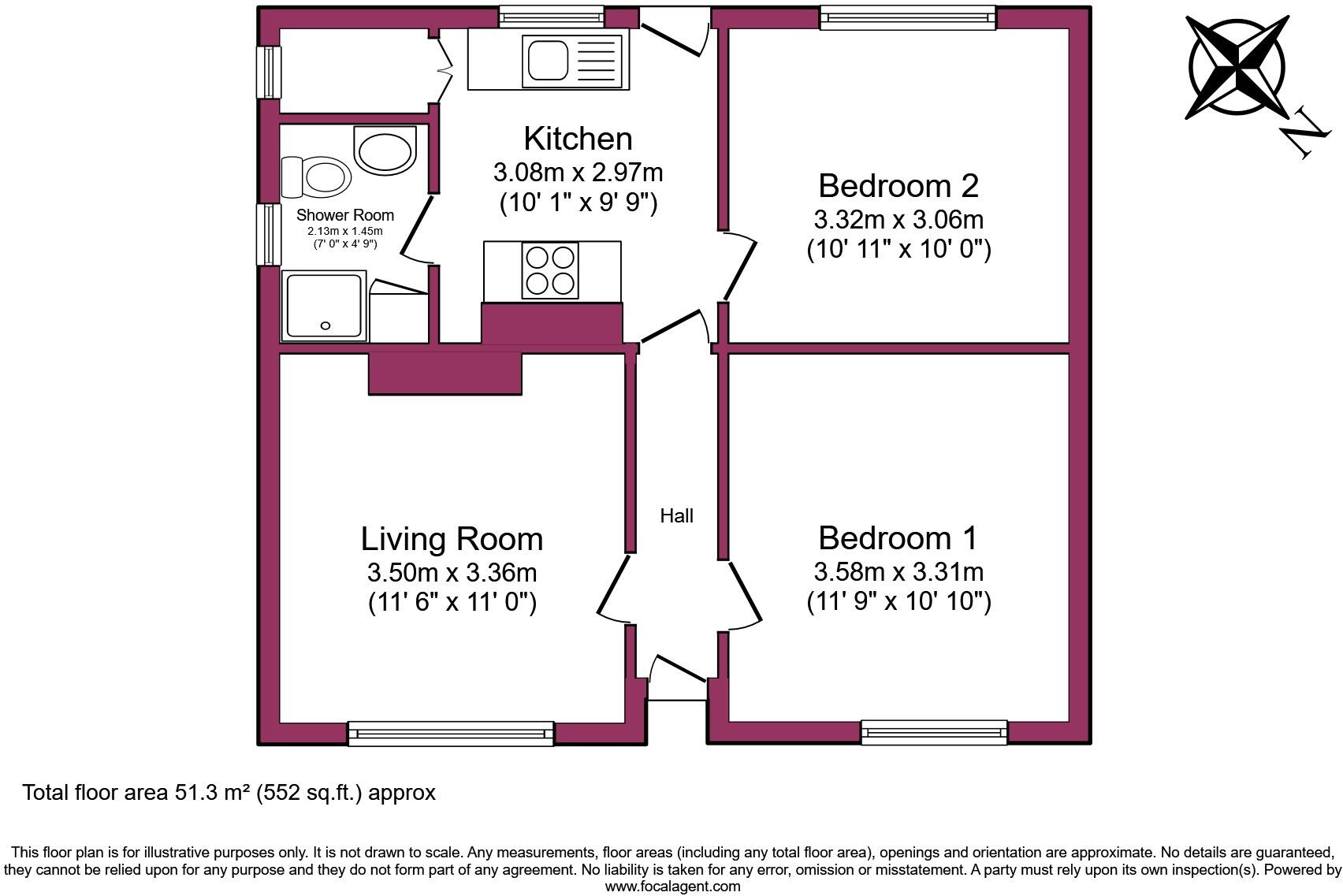 Sunnyhill Grove, Keighley floorplan