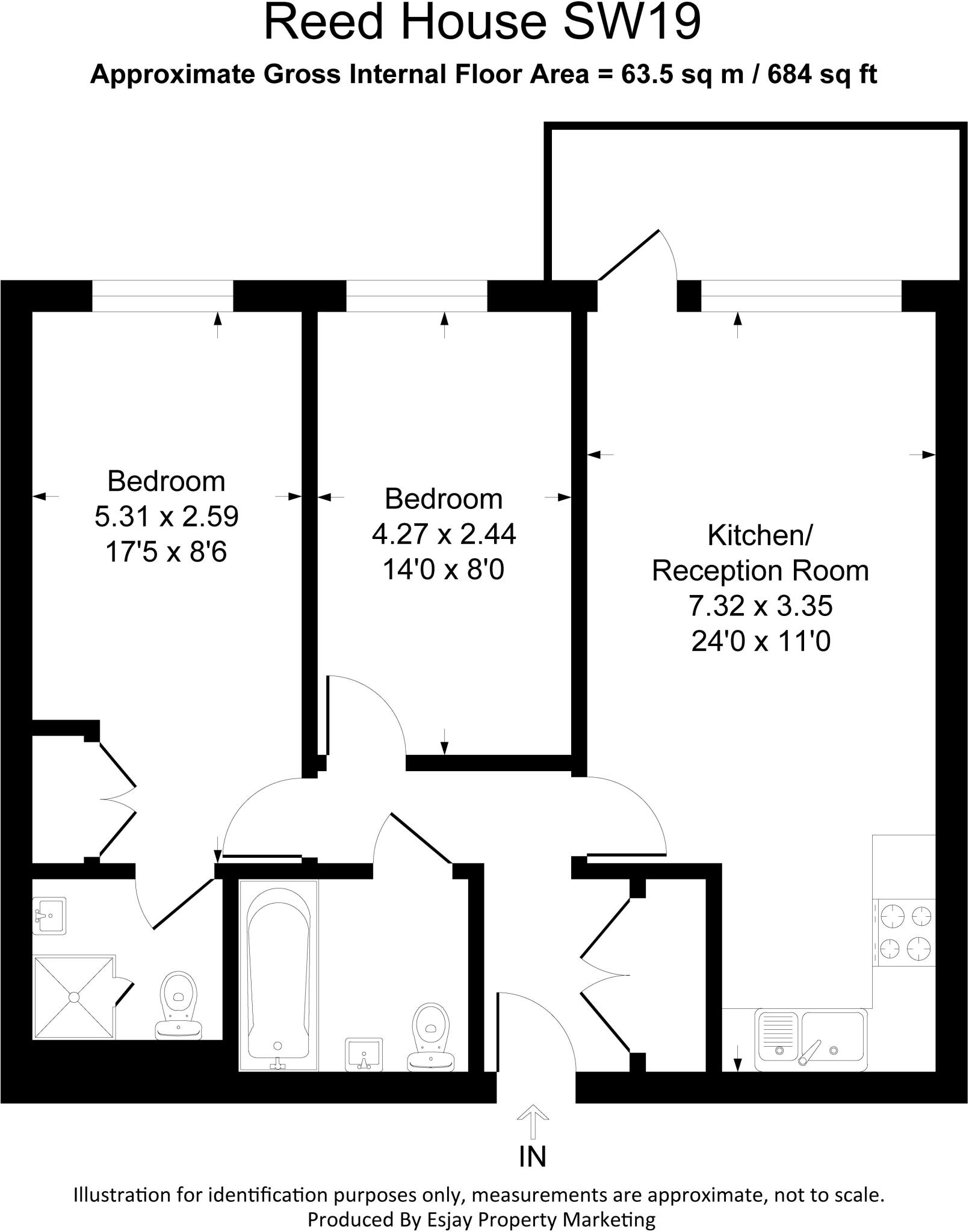 Reed House, 21 Durnsford Road, London, SW19 floorplan
