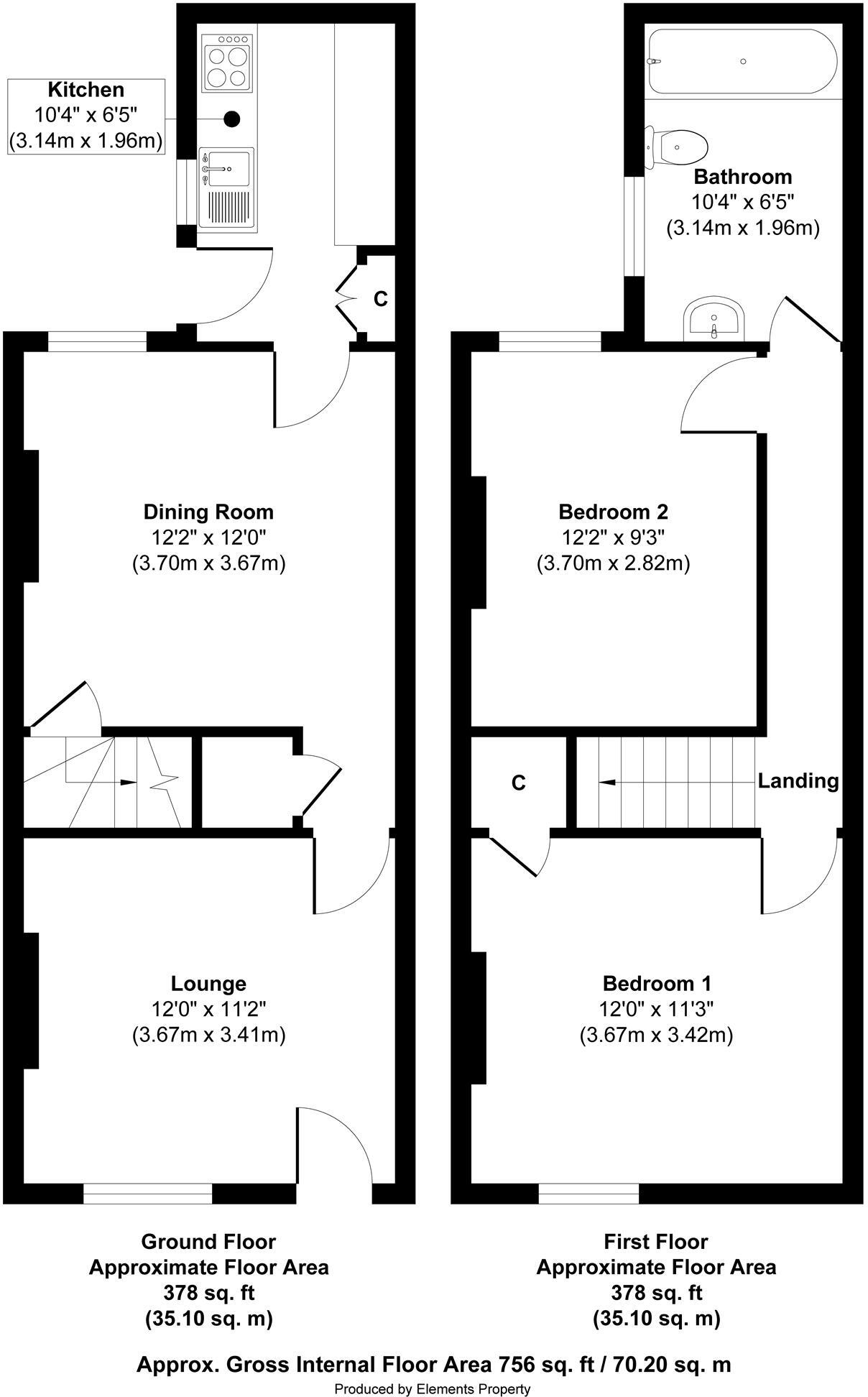 Debdale Lane, Nottingham floorplan