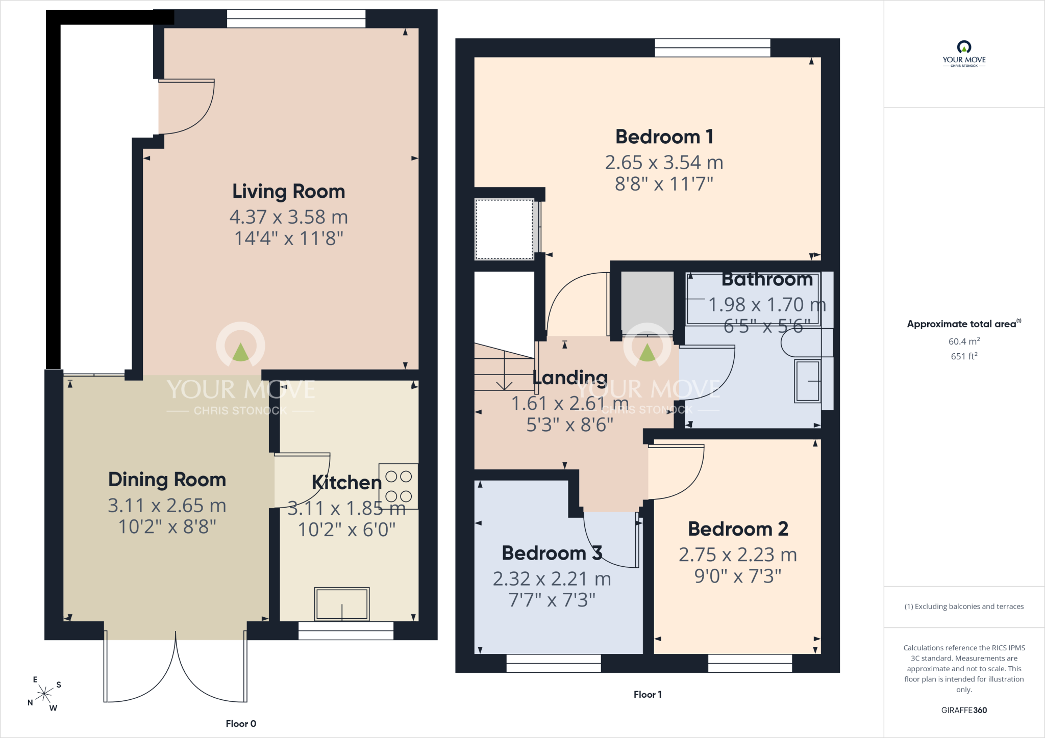 Toynbee, Teal Farm, Washington, NE38 floorplan