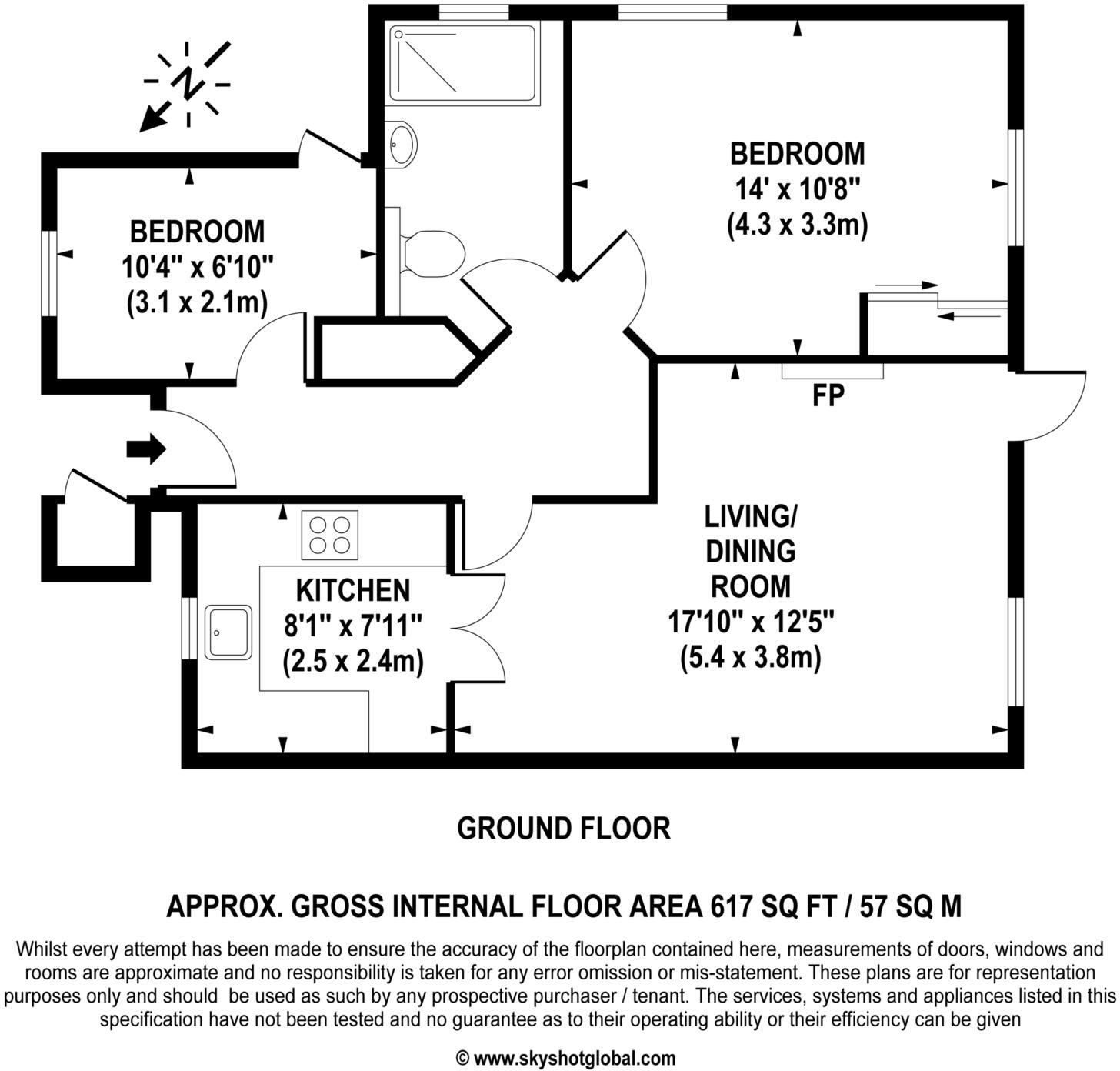 Fairhaven Court, Egham floorplan