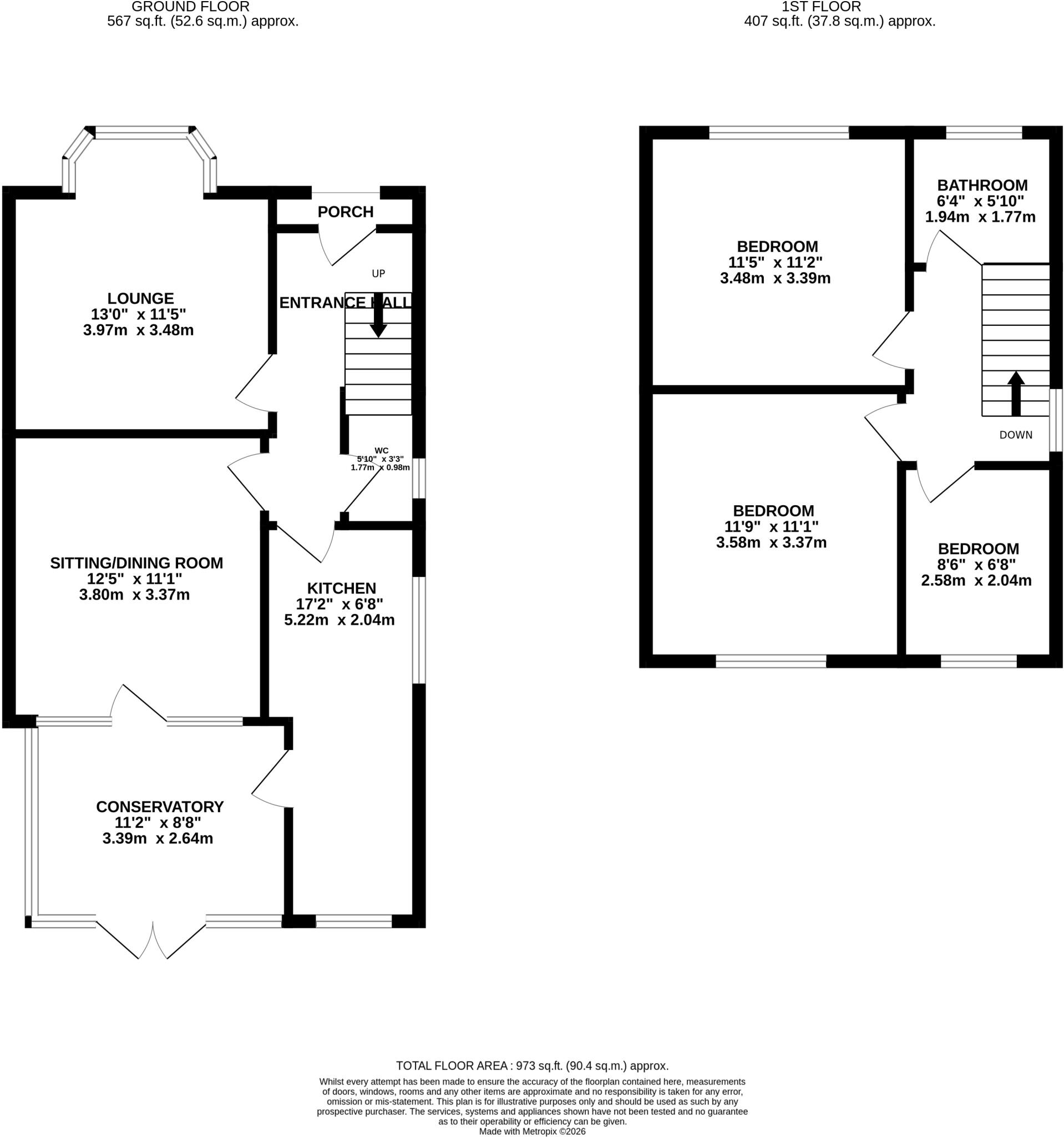 Beech Avenue, Grimsby, North East Lincolnshire floorplan