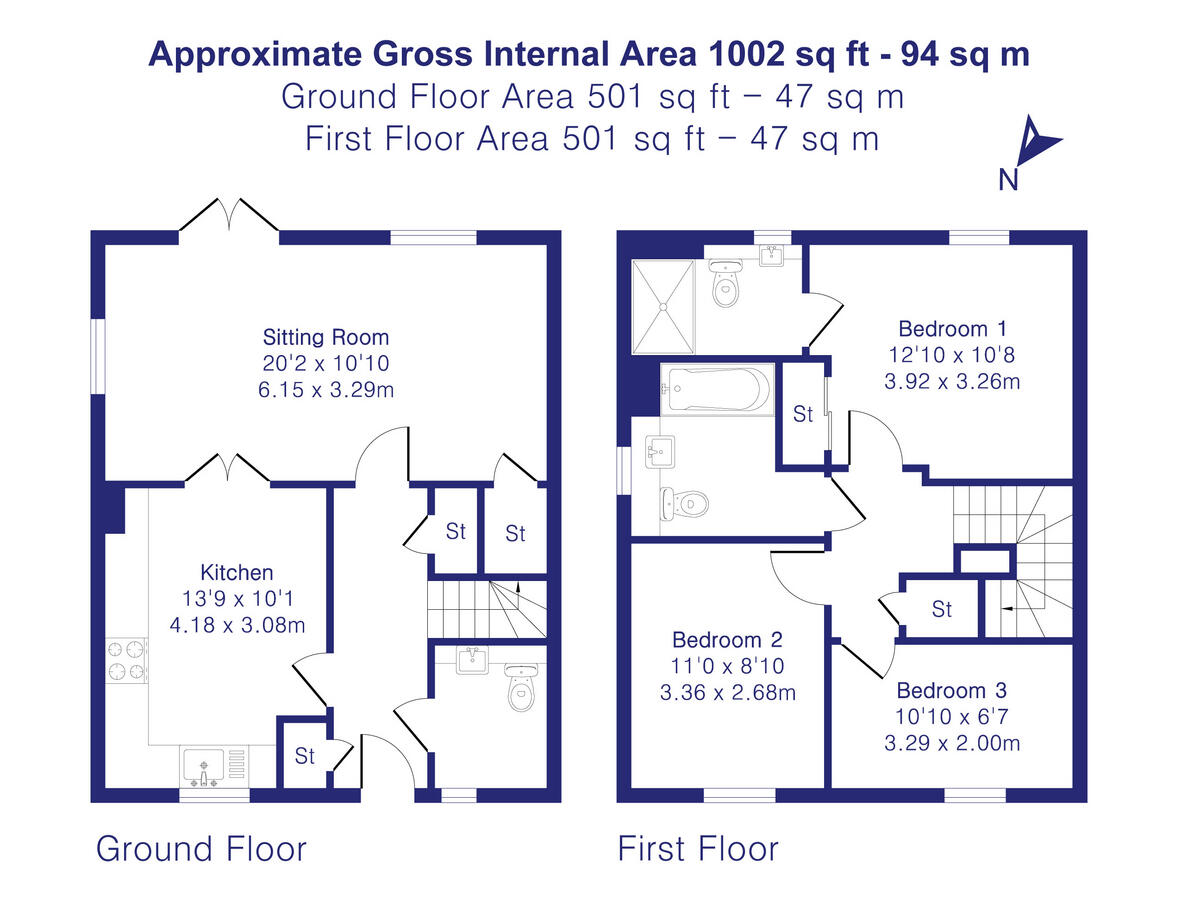 Charlotte Avenue, Bicester, OX27 floorplan