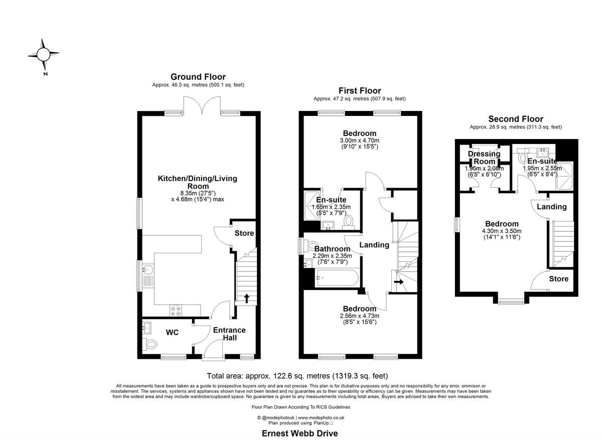 Ernest Webb Drive, Beaulieu Park, CM1 6 floorplan