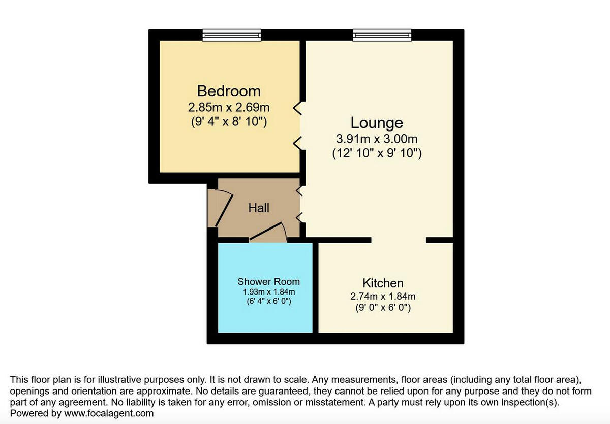 Cambridge Road, Dorchester, DT1 2 floorplan