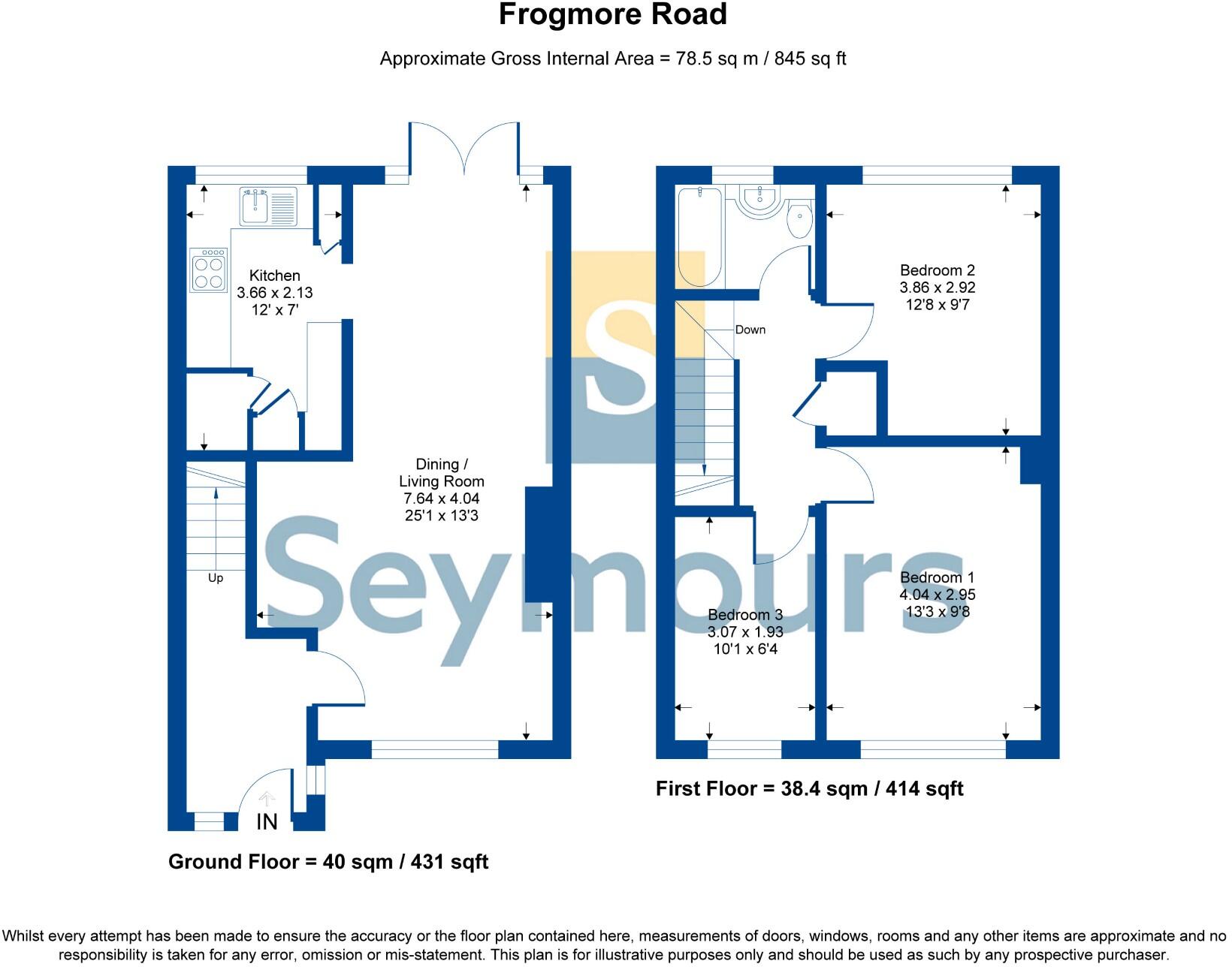 Frogmore Road, Blackwater floorplan