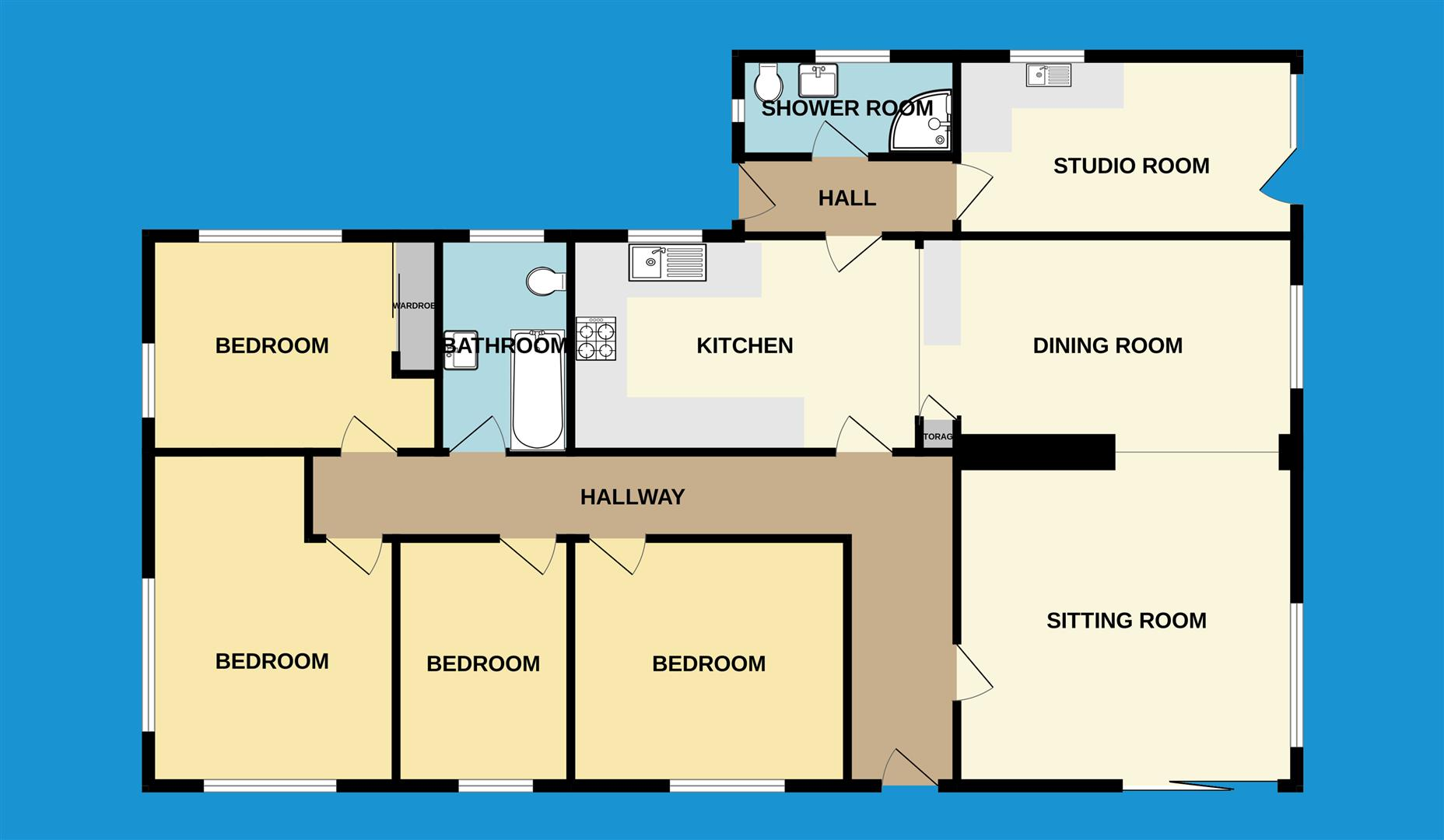 Liftondown, Lifton floorplan