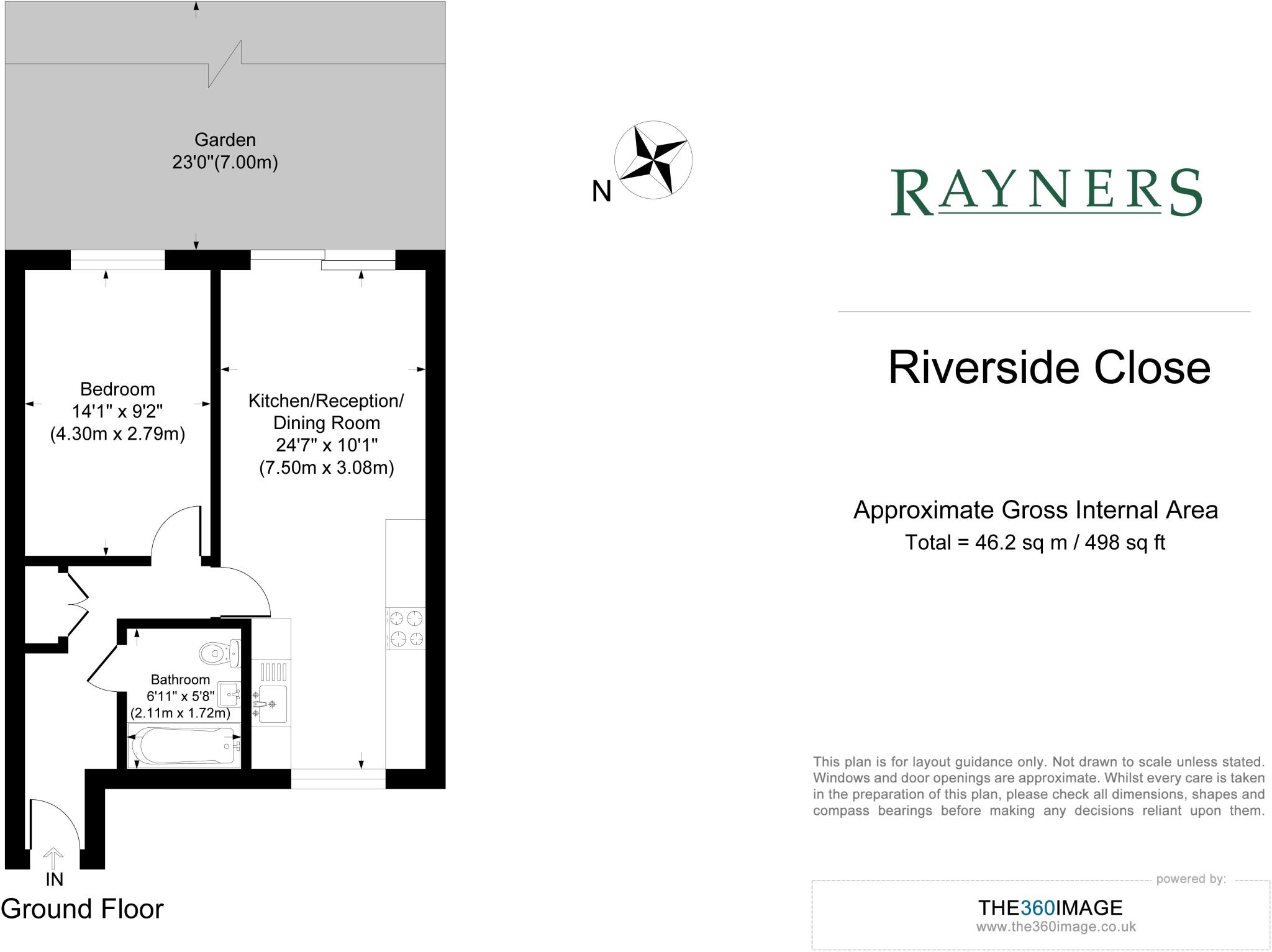 Riverside Close, Hackney, London floorplan