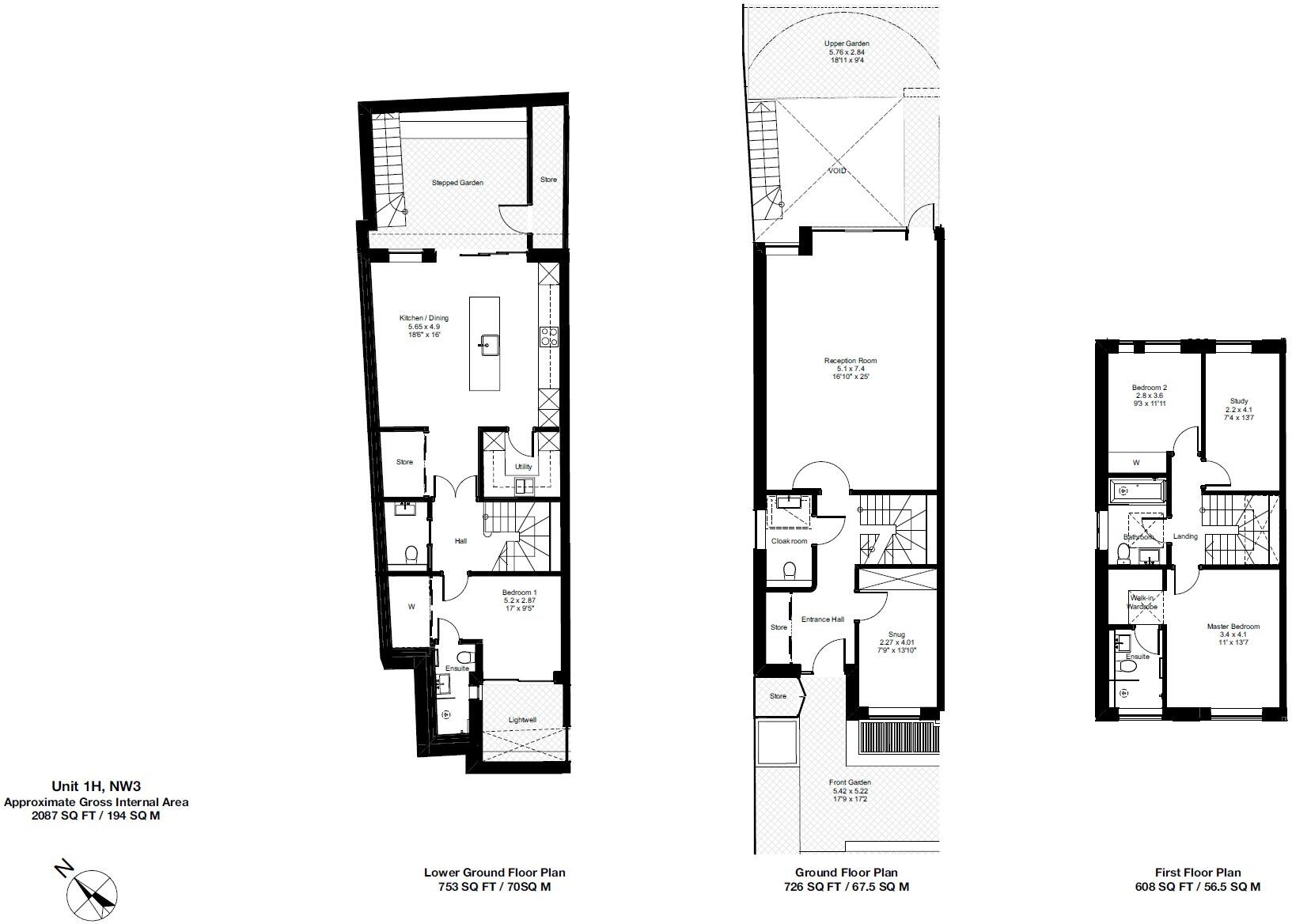 Parsifal Road, London, NW6 floorplan