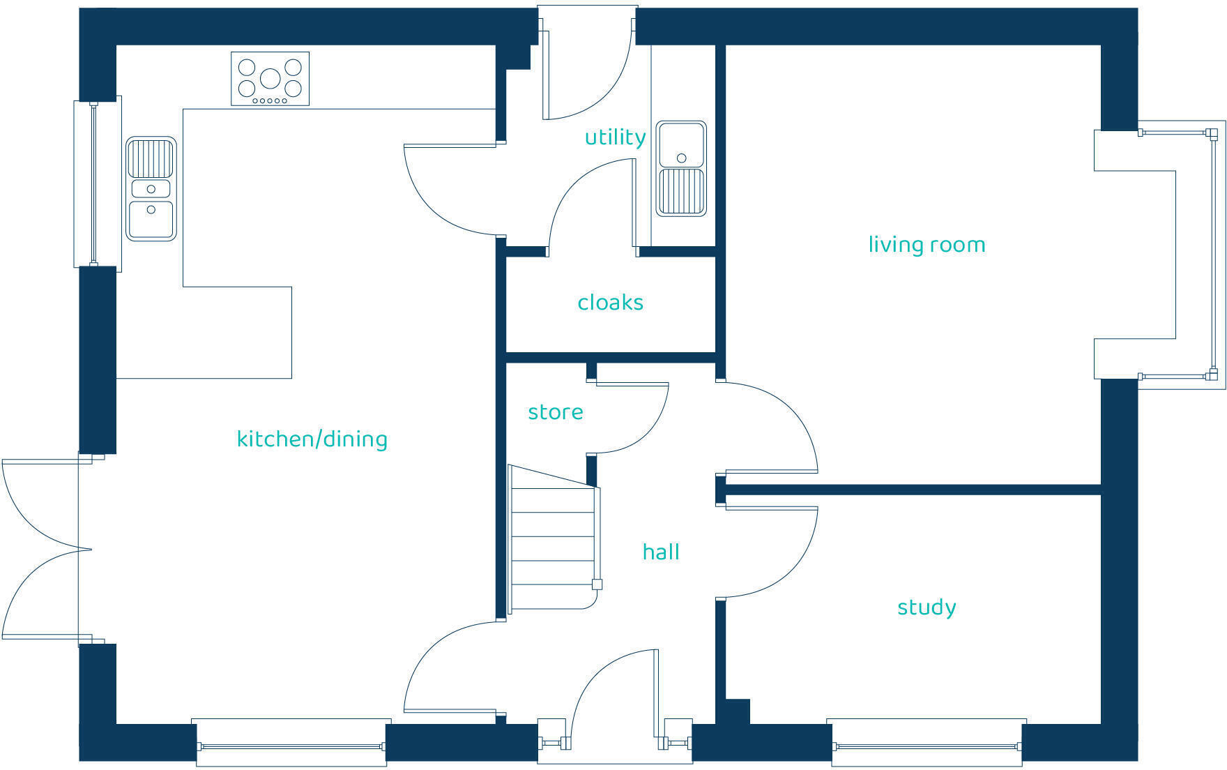 Dunnock Close, 
Chorlton, 
Manchester, 
M21 0UX floorplan