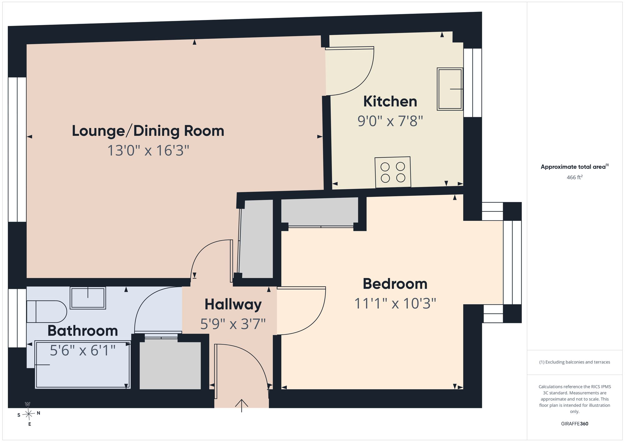 Armour Hill, Tilehurst, RG31 floorplan