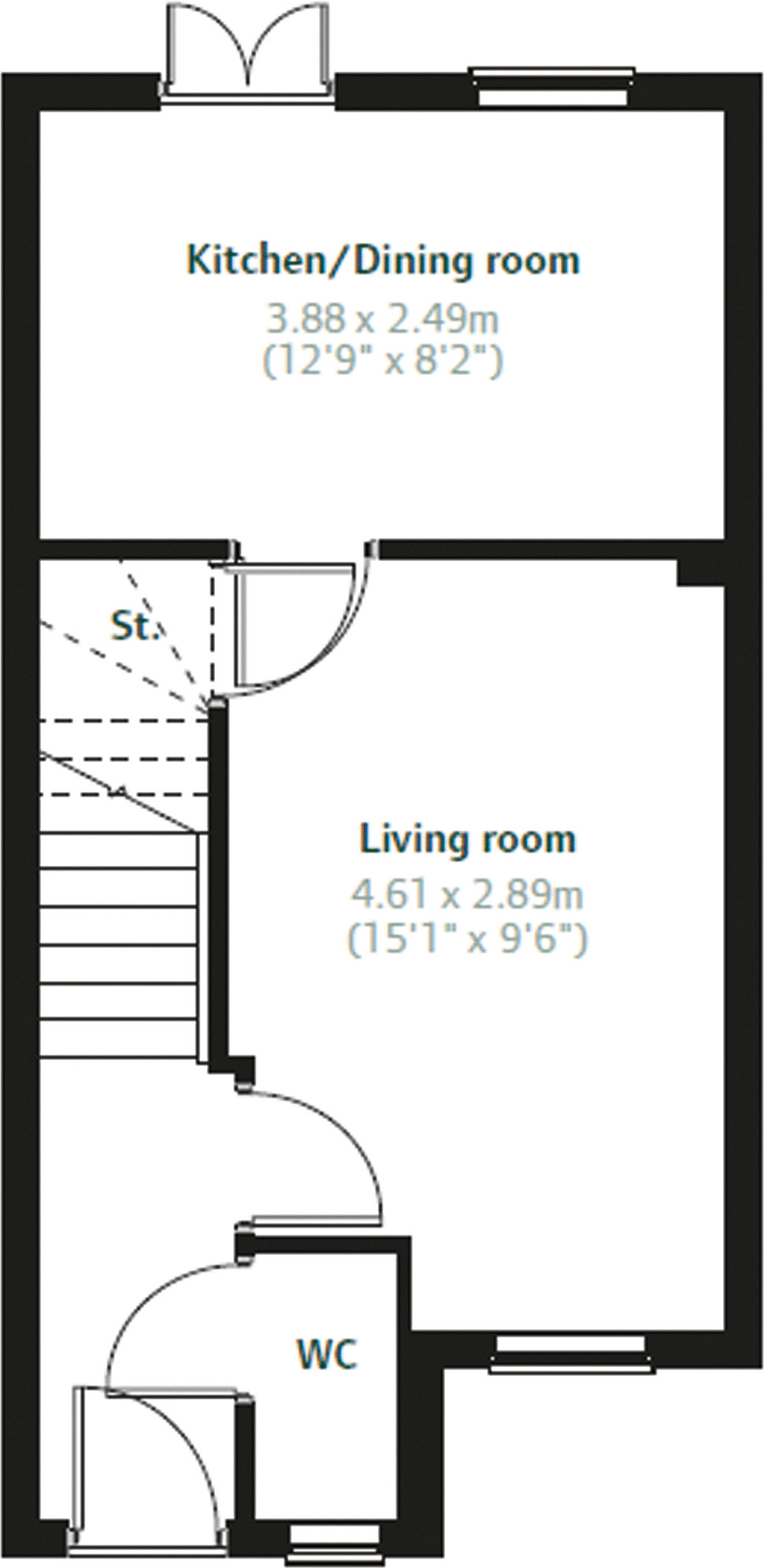 Fellows Close,
Weldon,
NN17 floorplan
