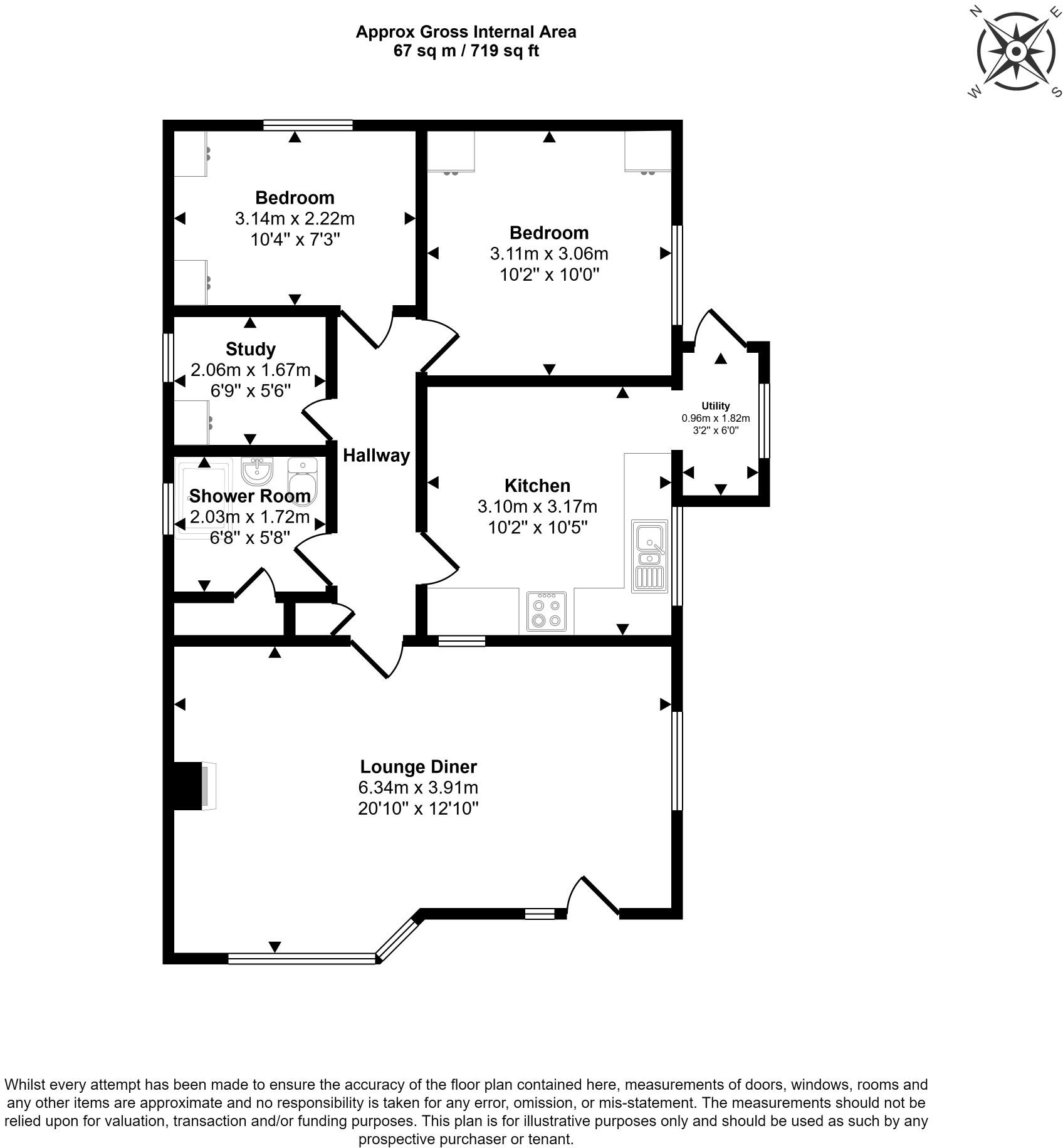 Broadway, Worcestershire, WR12 floorplan