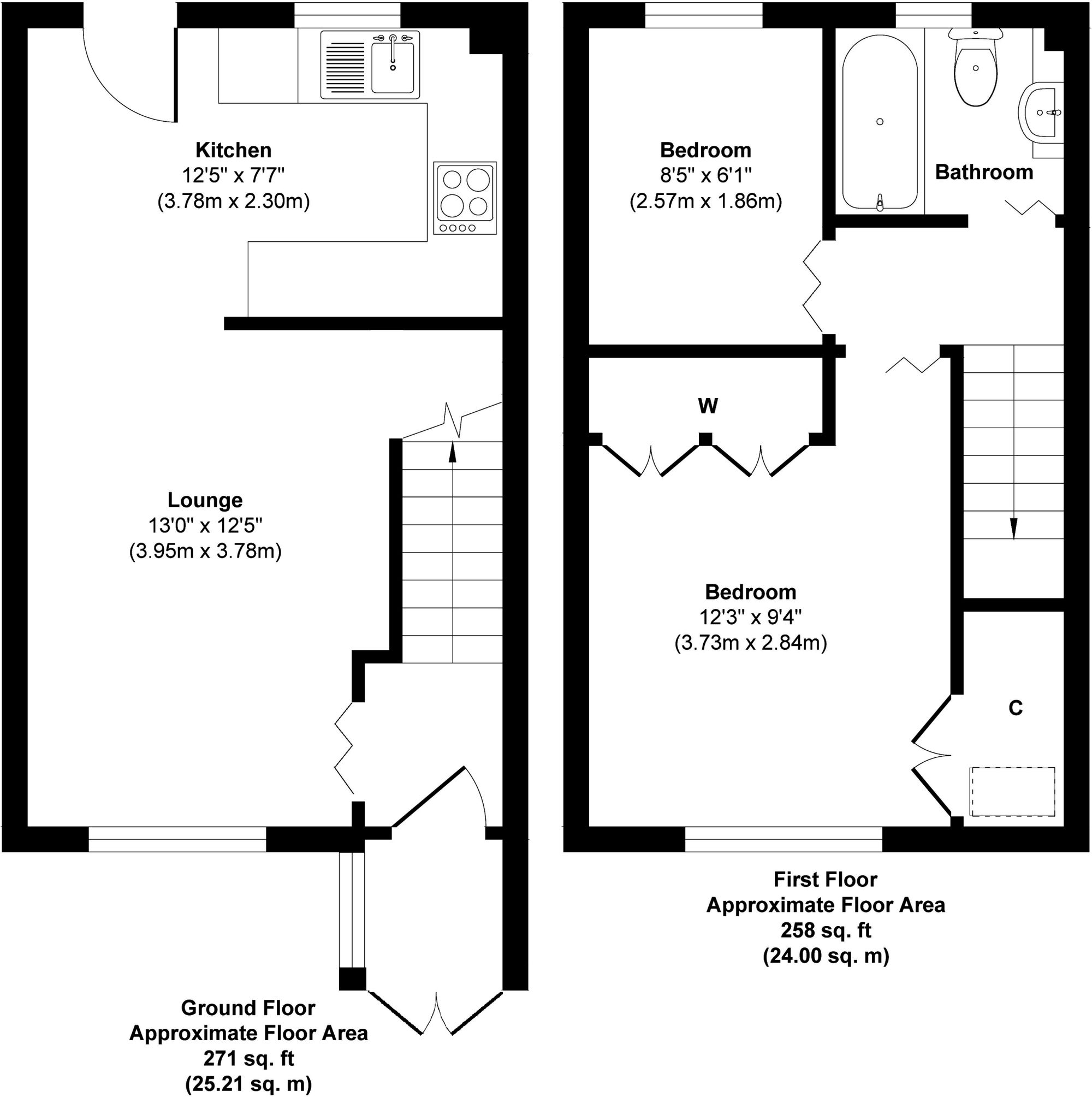 Landmere Gardens, Nottingham, NG3 floorplan