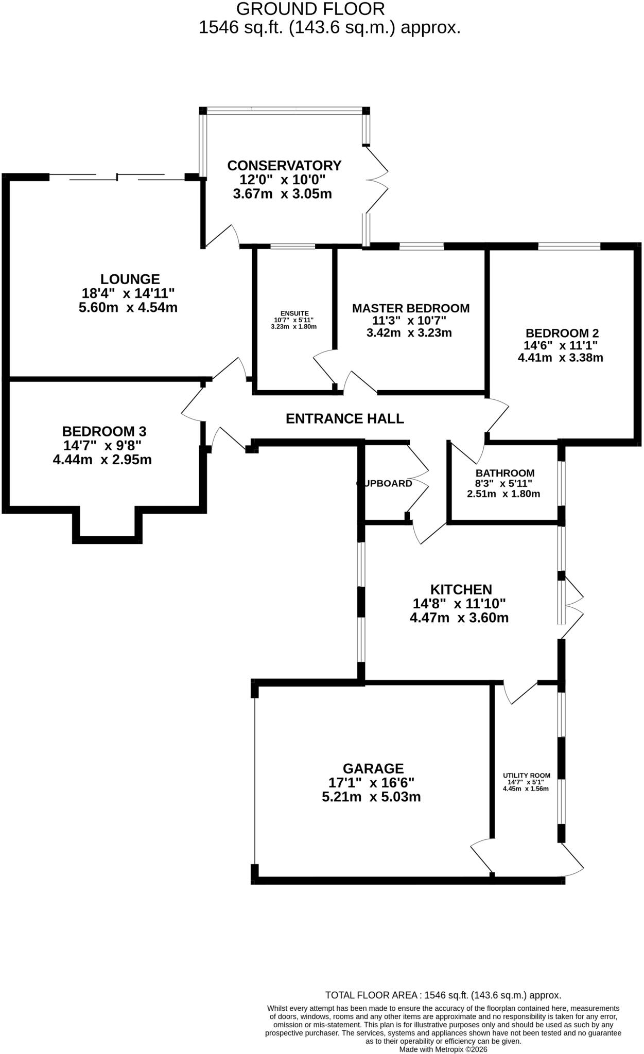 Mere Bank, Davenham, Northwich floorplan