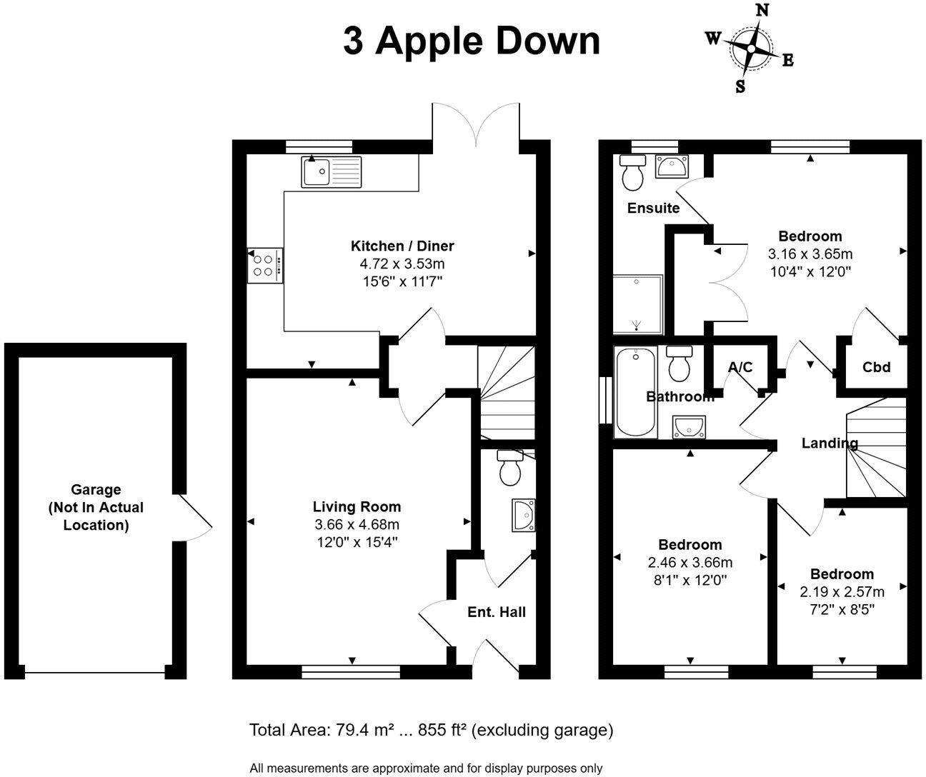 Apple Down, Didcot, Oxfordshire, OX11 floorplan