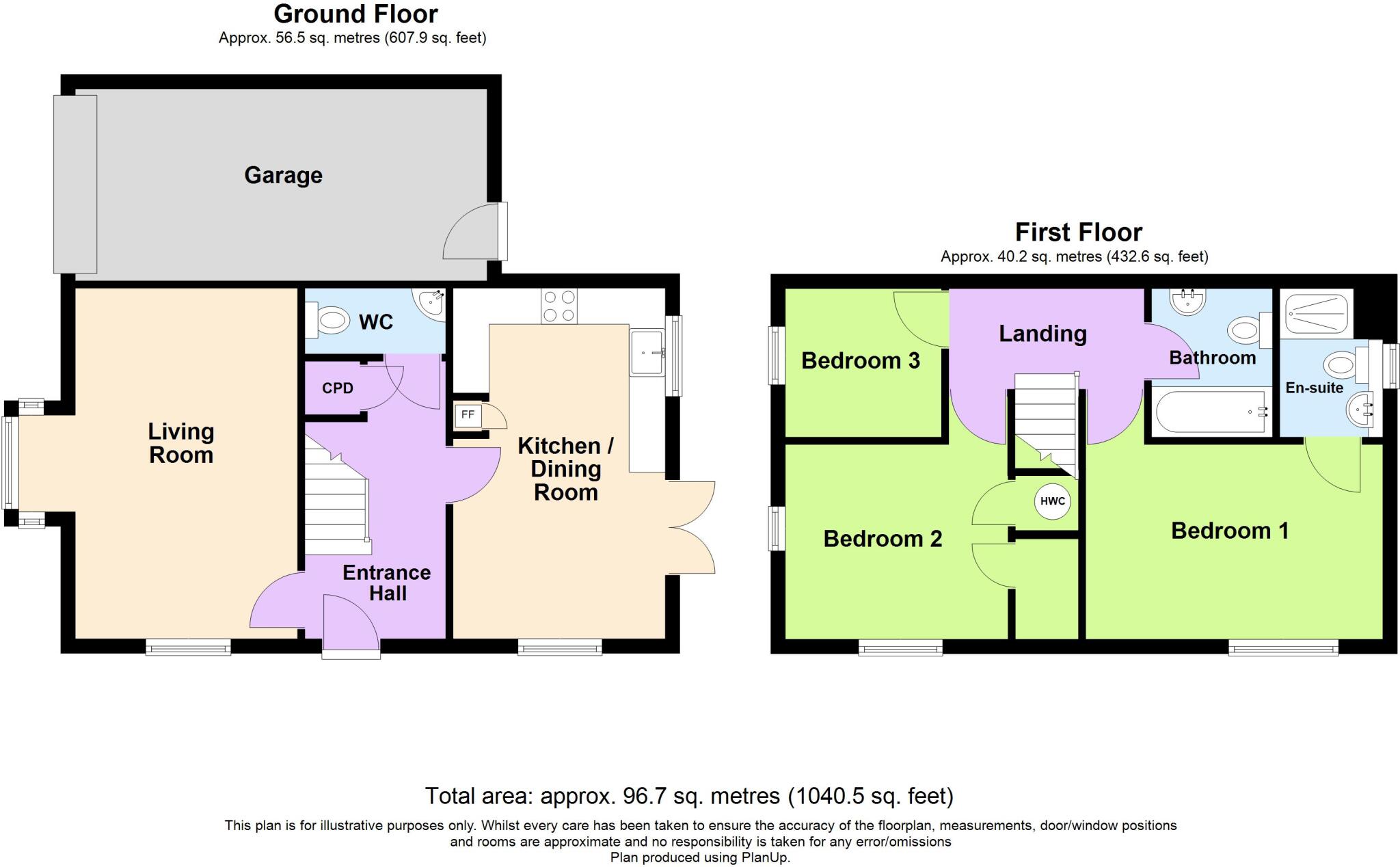 Seymour Place, Frampton Cotterell, Bristol floorplan