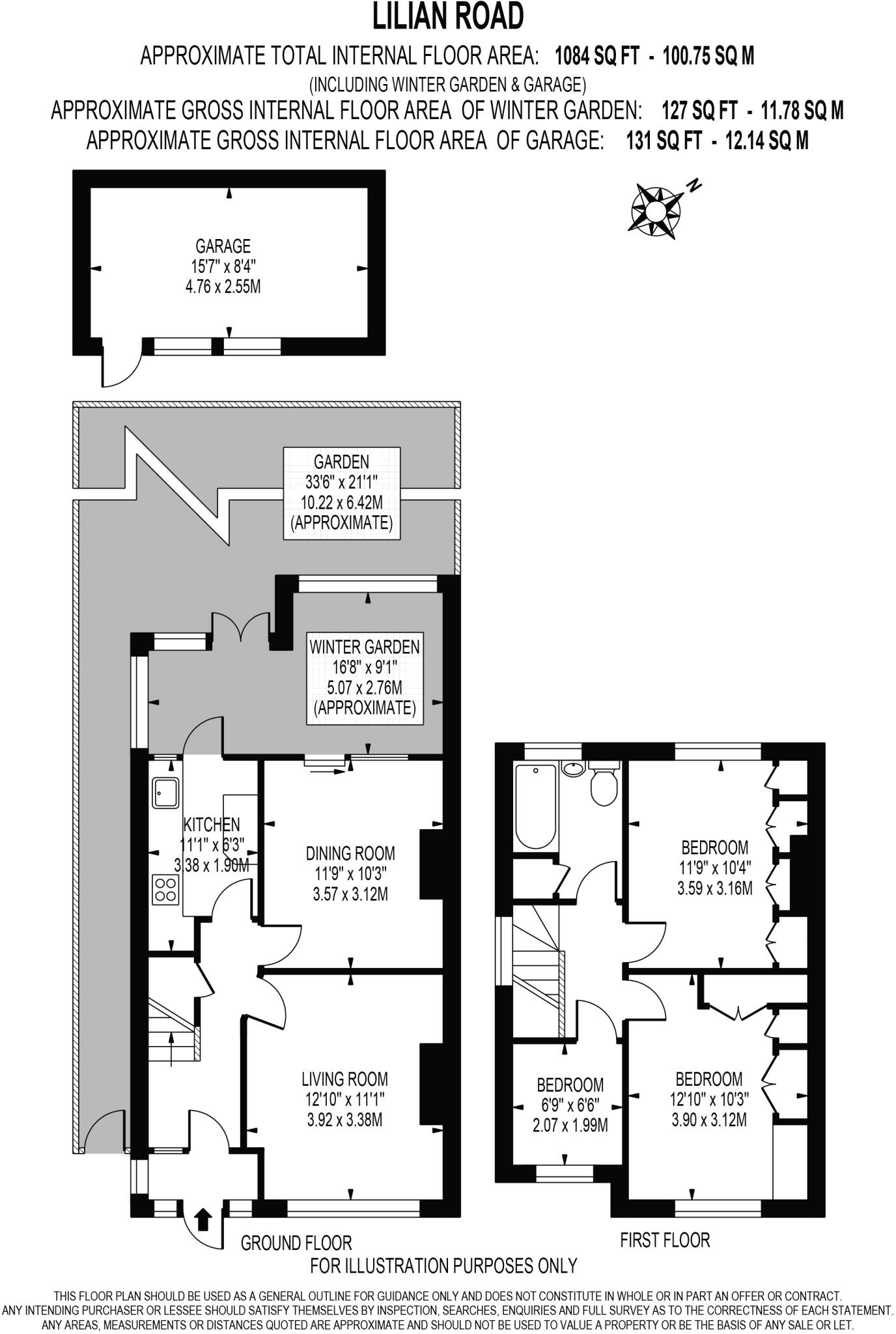 Lilian Road, Streatham Vale floorplan