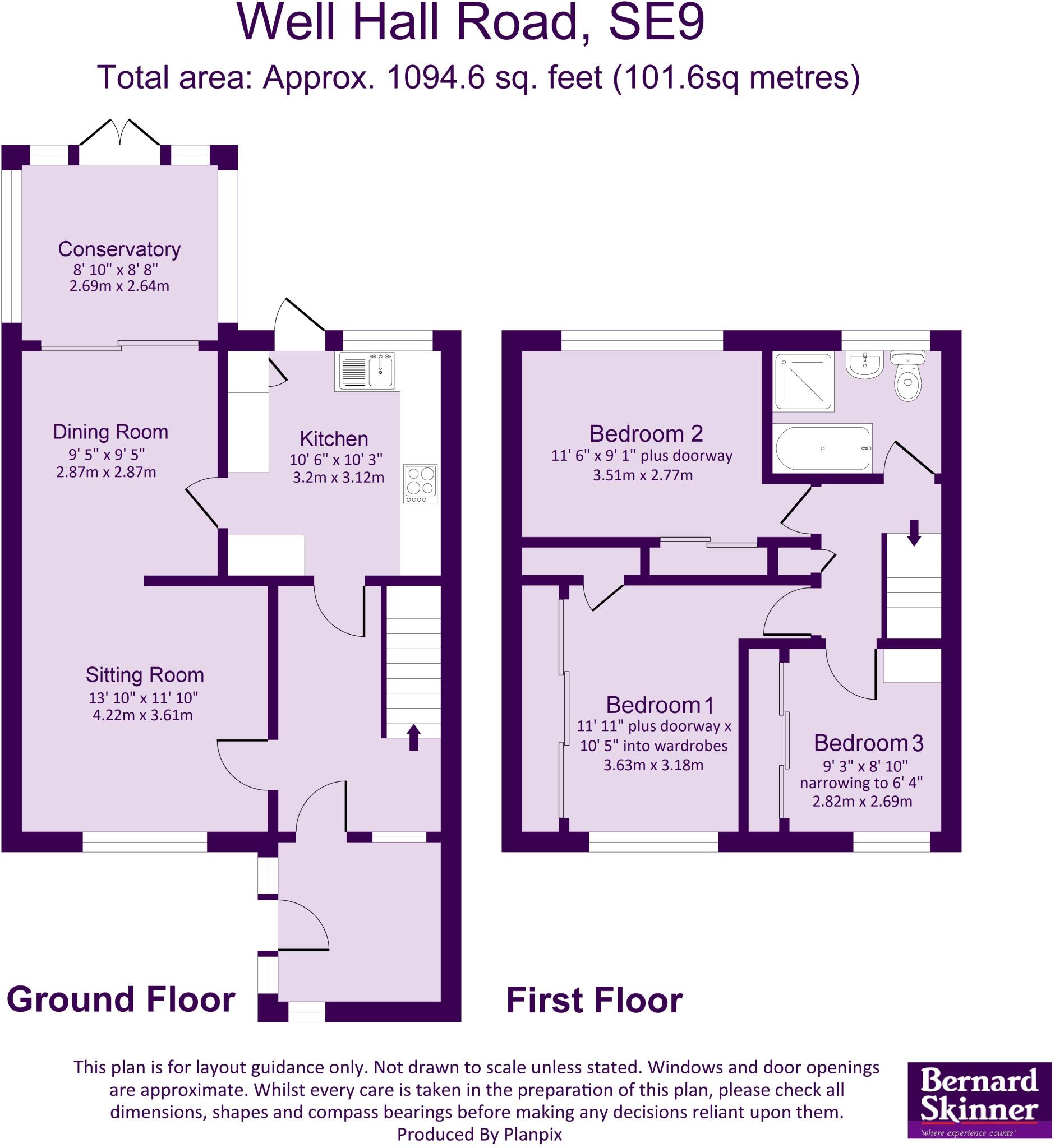 Well Hall Road, Eltham SE9 floorplan
