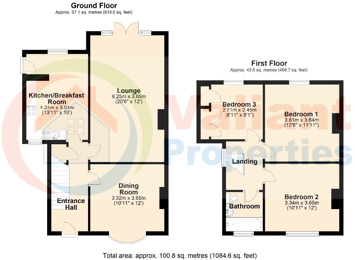 Hillburn Road, Wisbech  floorplan