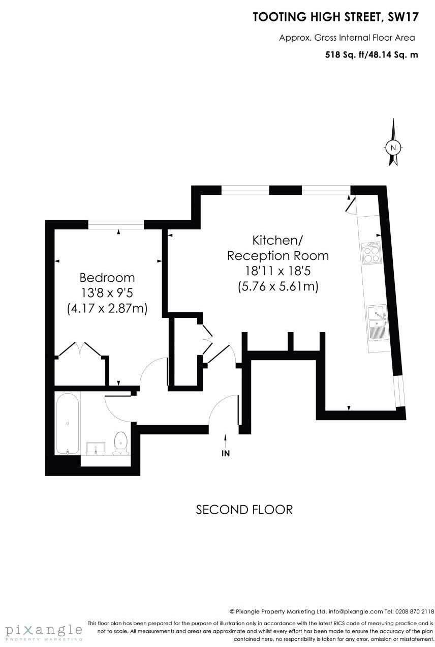 Tooting High Street, SW17 floorplan